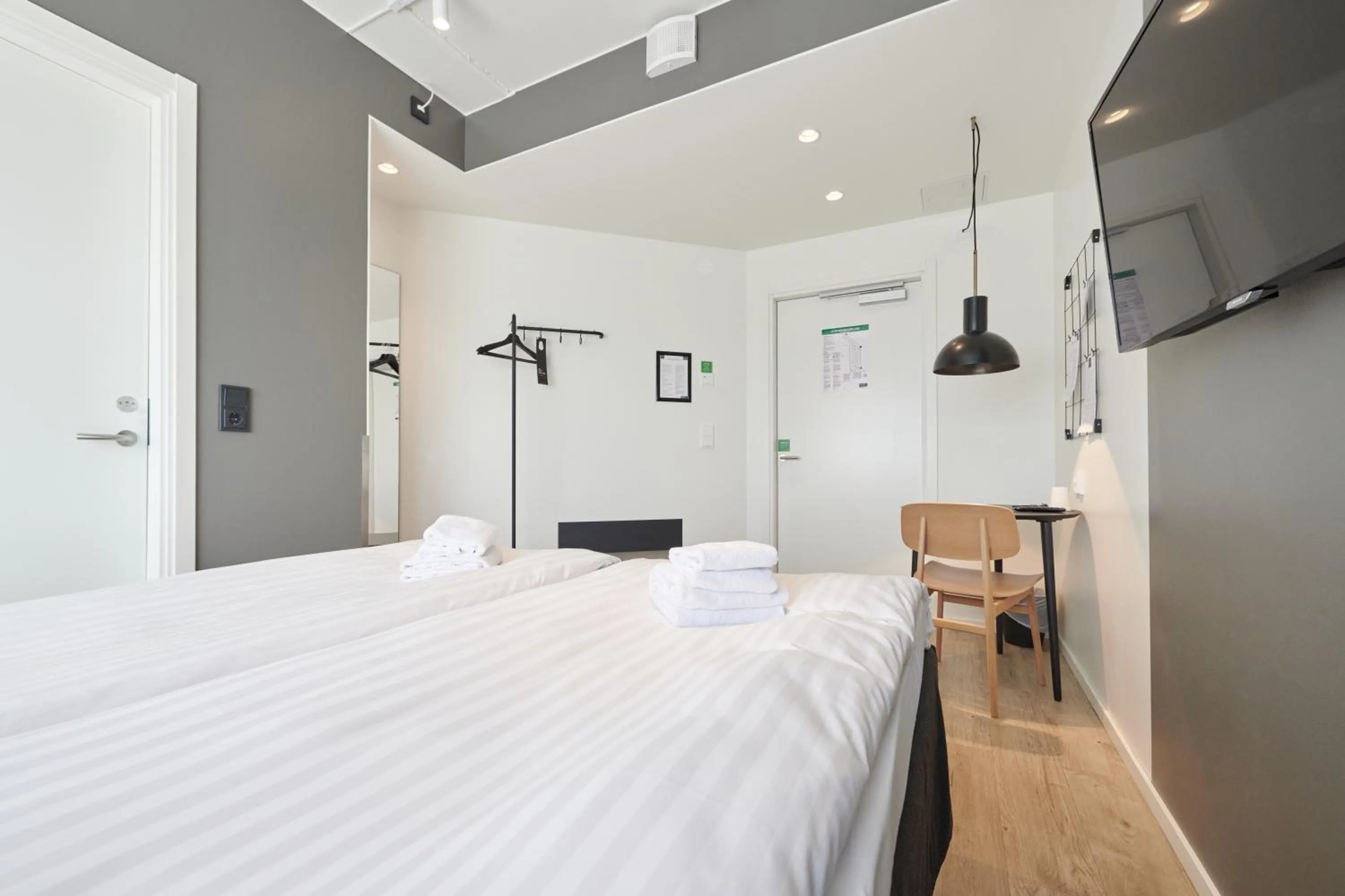 Bedroom, Bed in First Hotel Stockholm North