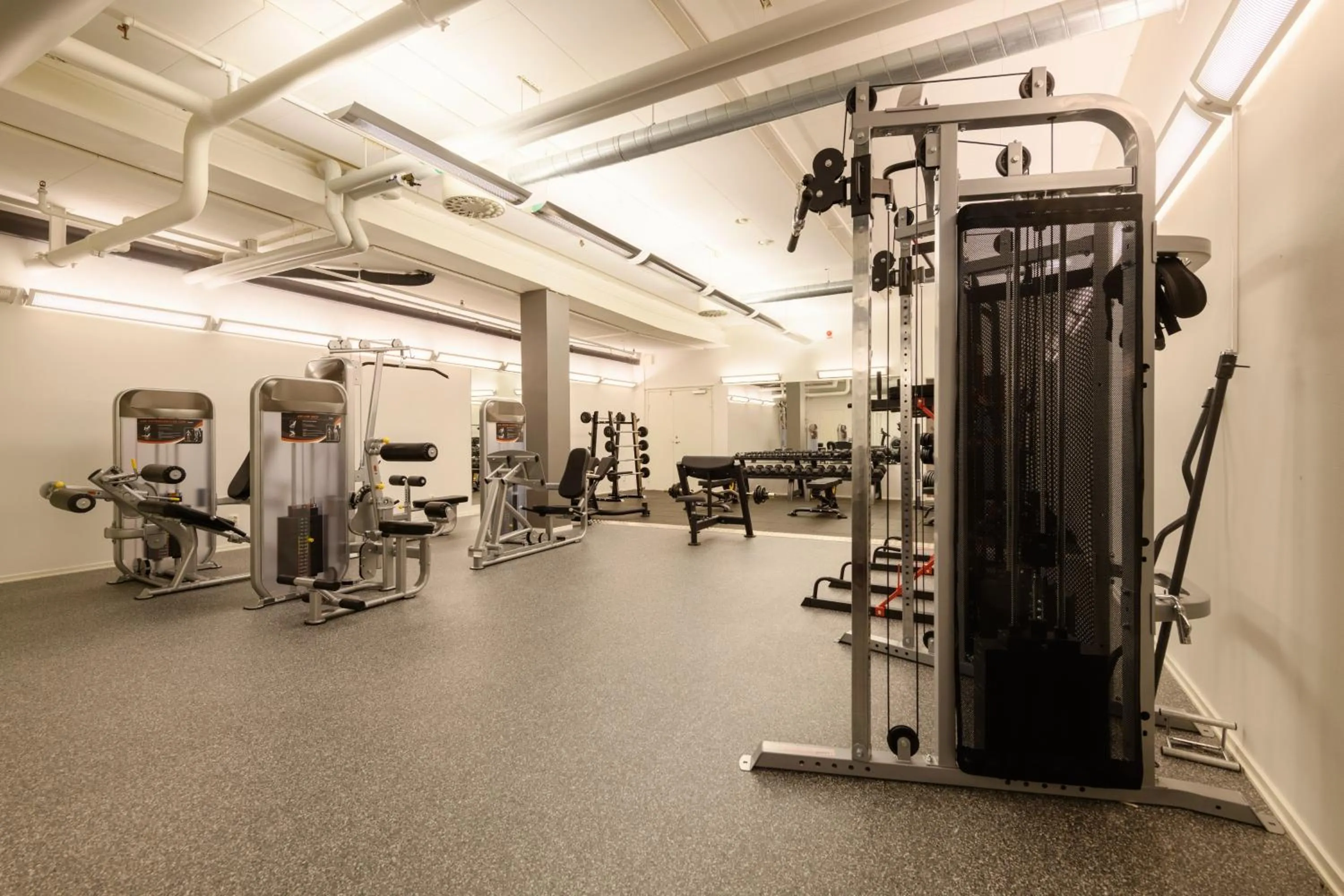 Fitness centre/facilities in First Hotel Stockholm North