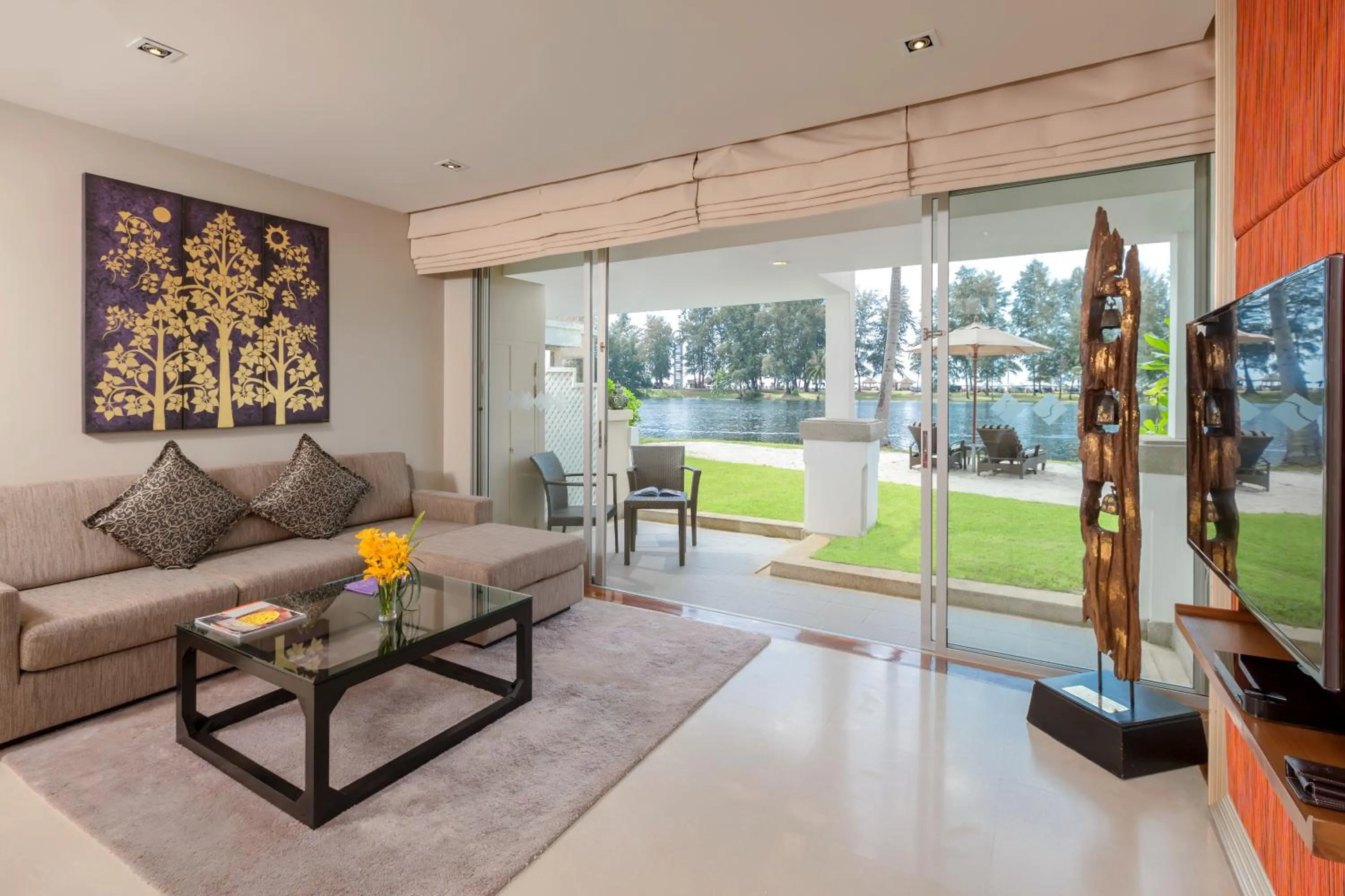 Seating area in Angsana Laguna Phuket