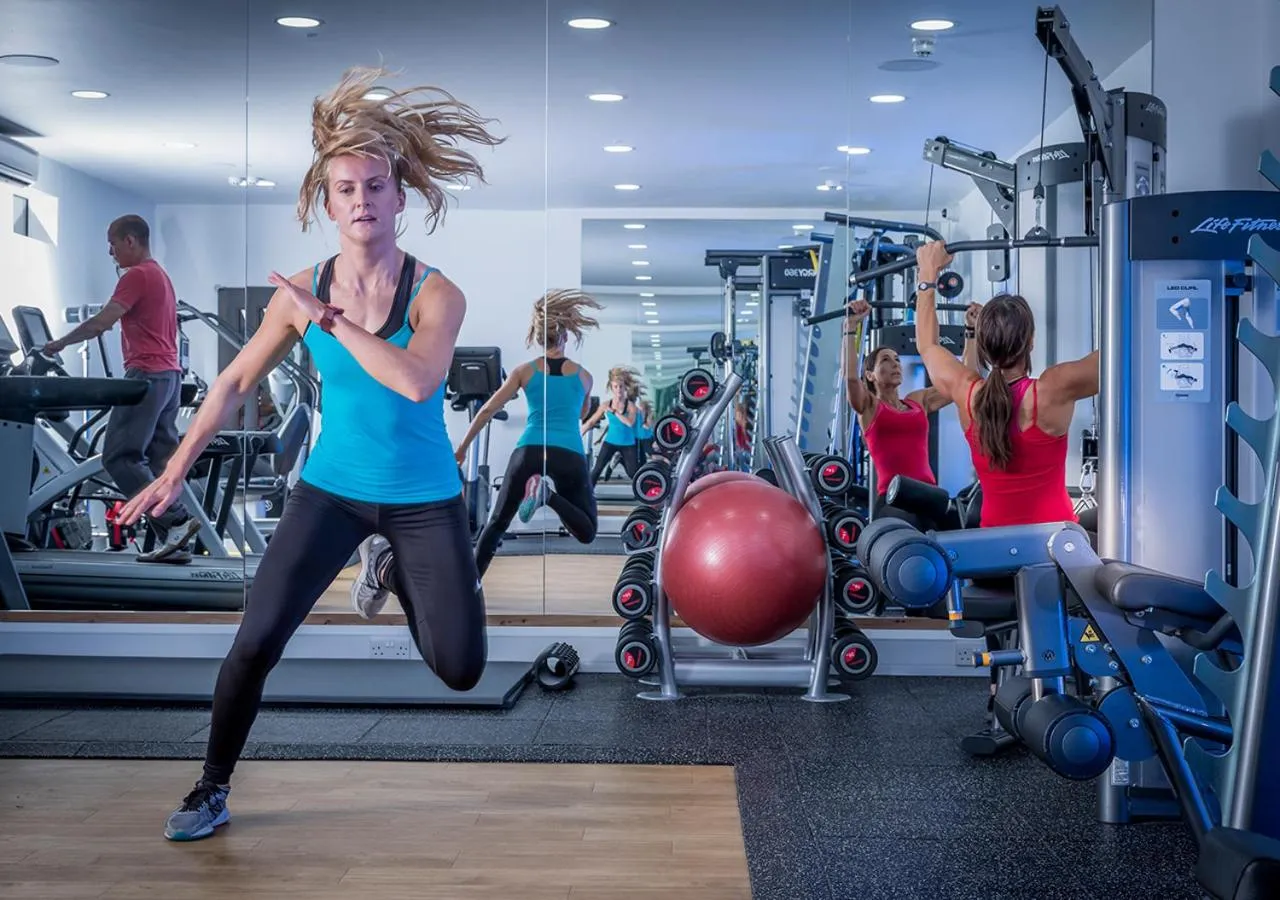 Fitness centre/facilities in Saunton Sands Hotel Source Spa and Wellness