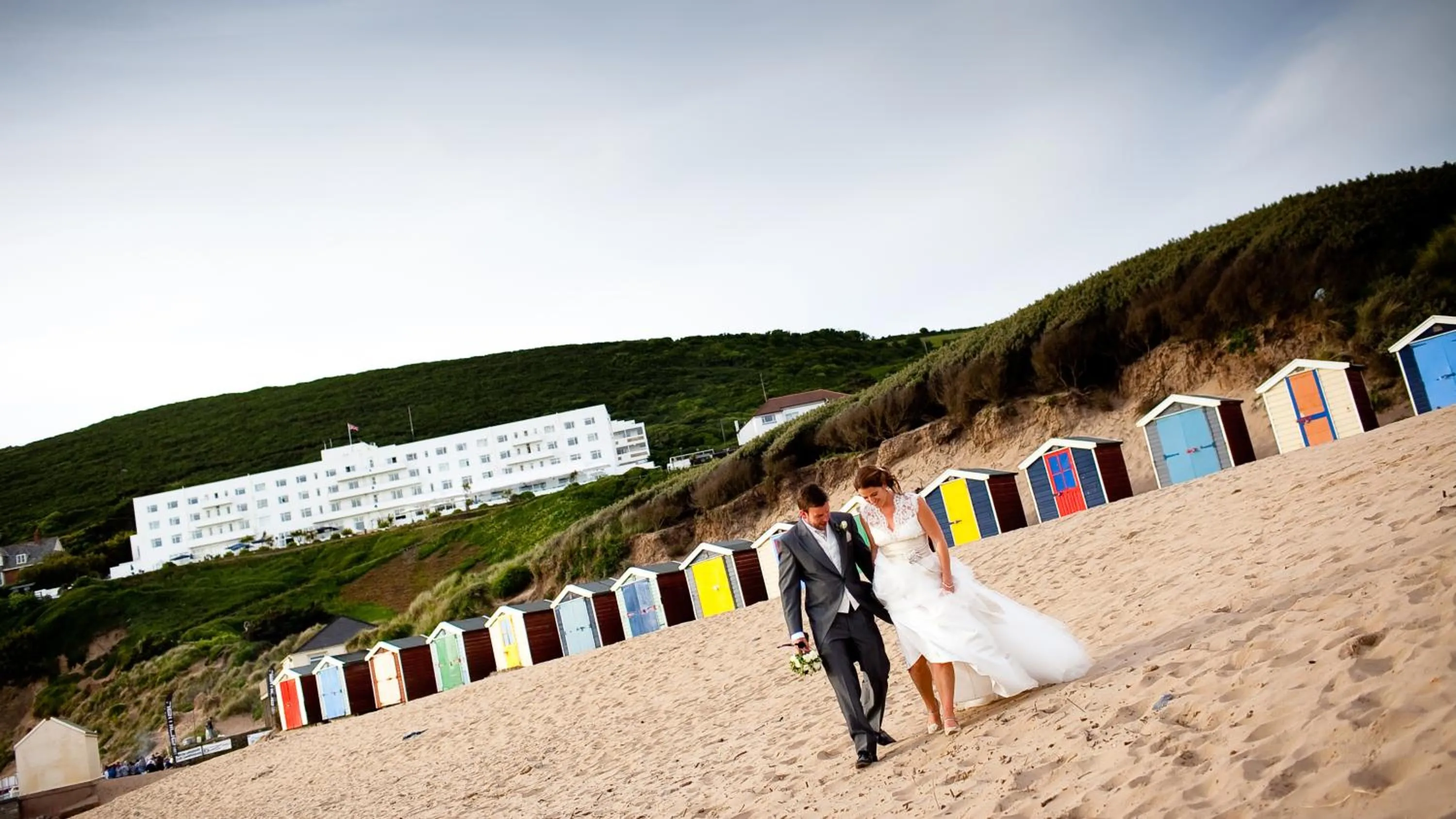 Beach in Saunton Sands Hotel Source Spa and Wellness