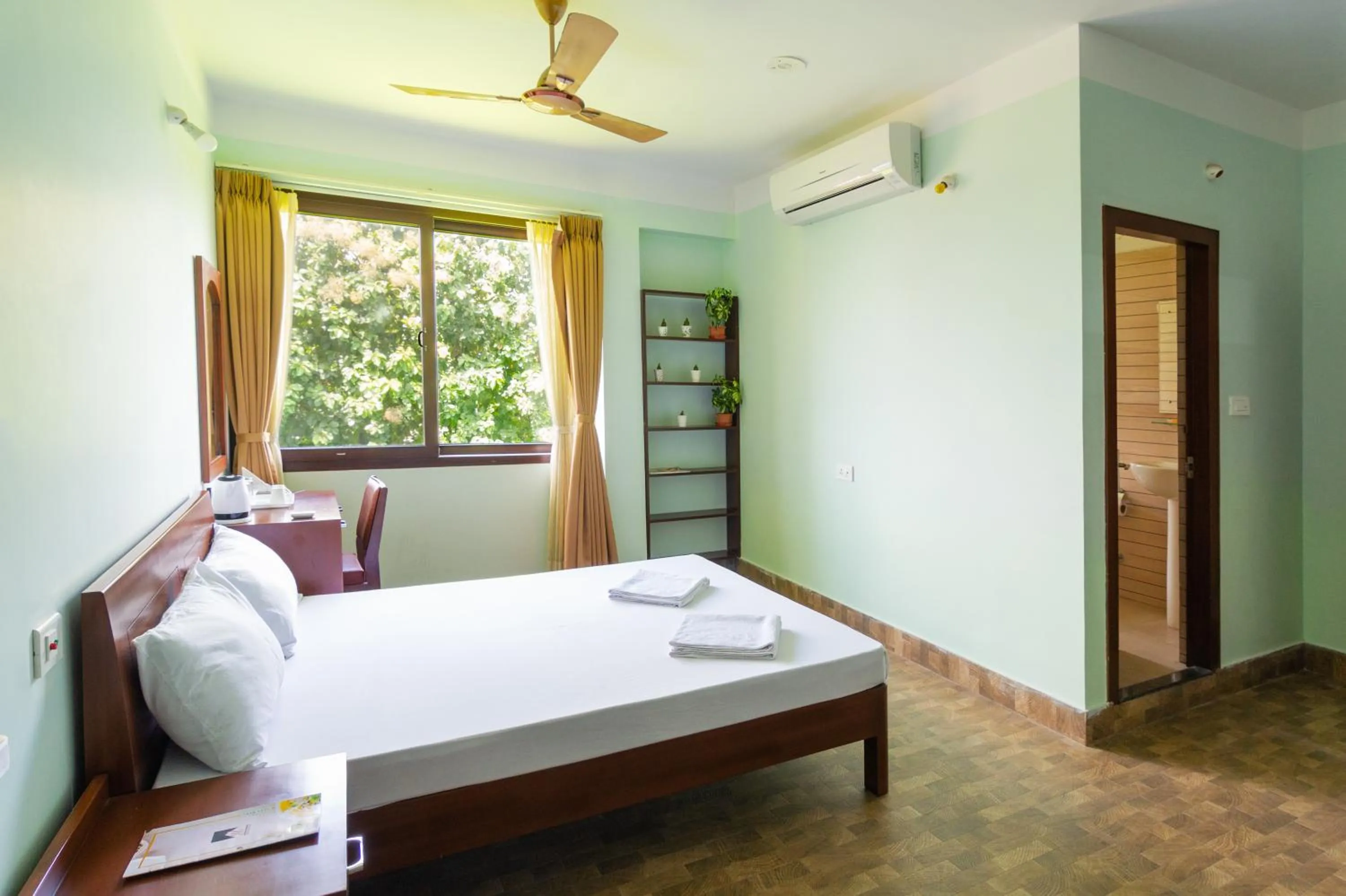 Bed in Yaksha Holiday Home