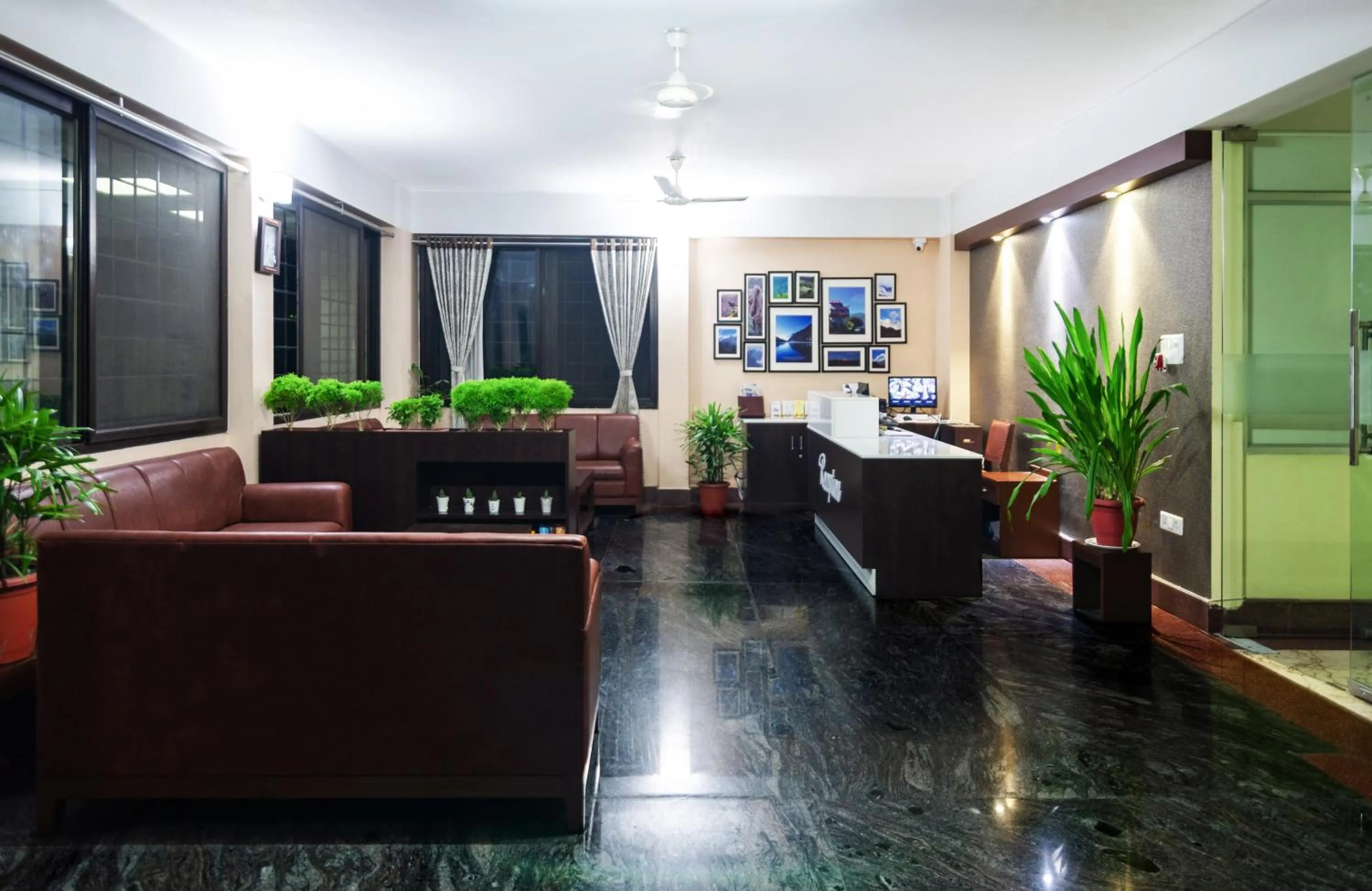 Seating area in Yaksha Holiday Home