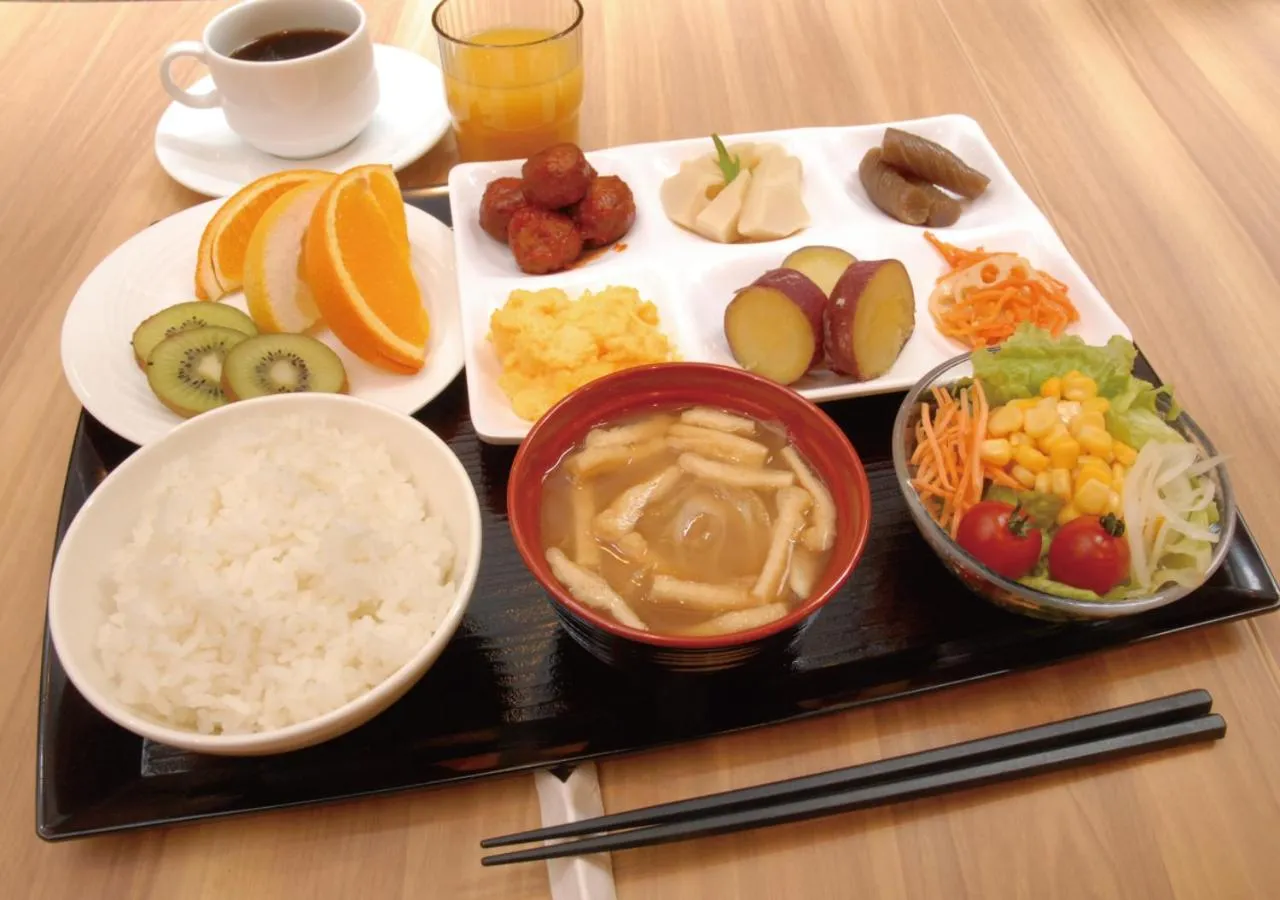 Buffet breakfast in AB Hotel Kyoto Shijo Horikawa