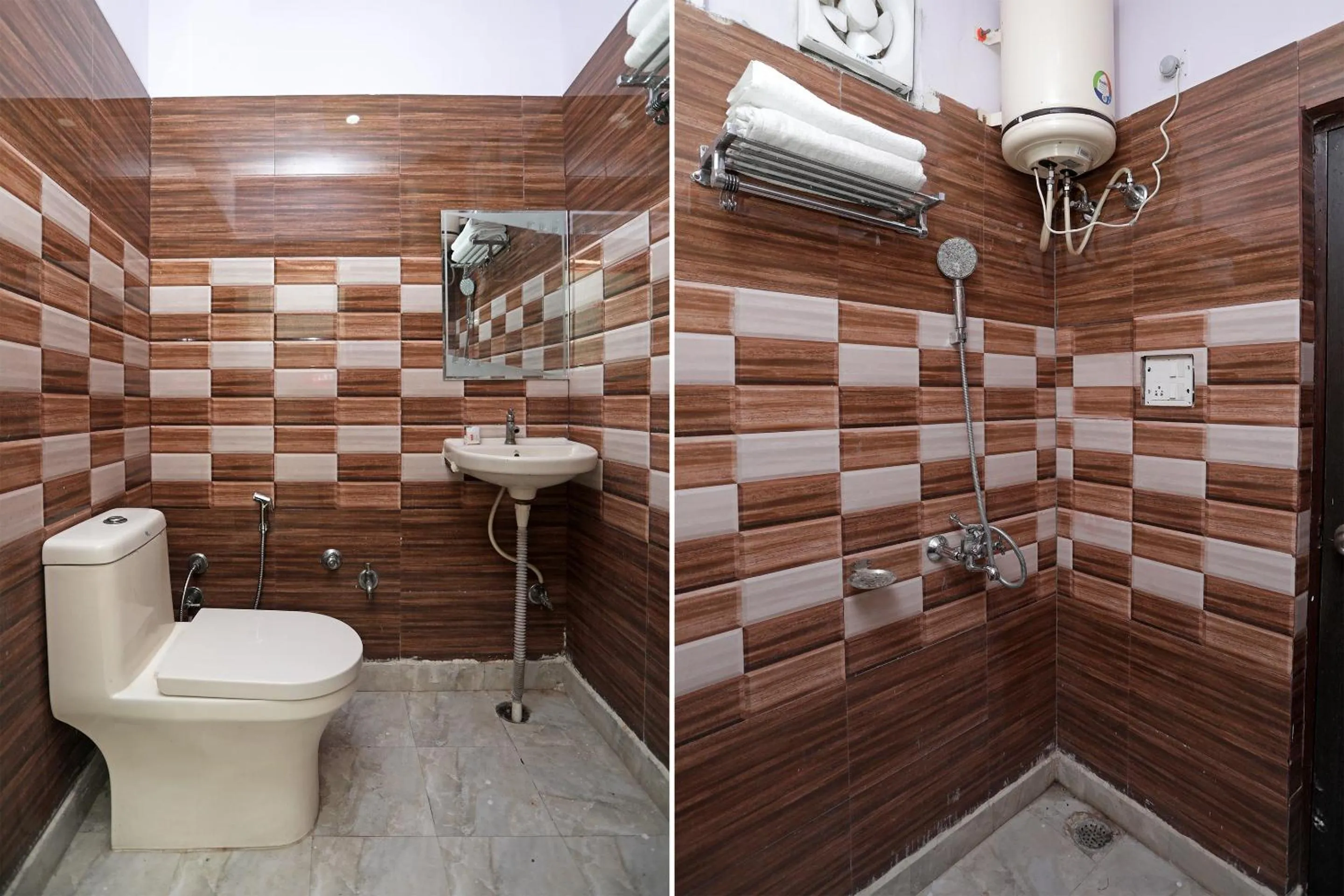 Bathroom in Super Hotel O Raj Palace