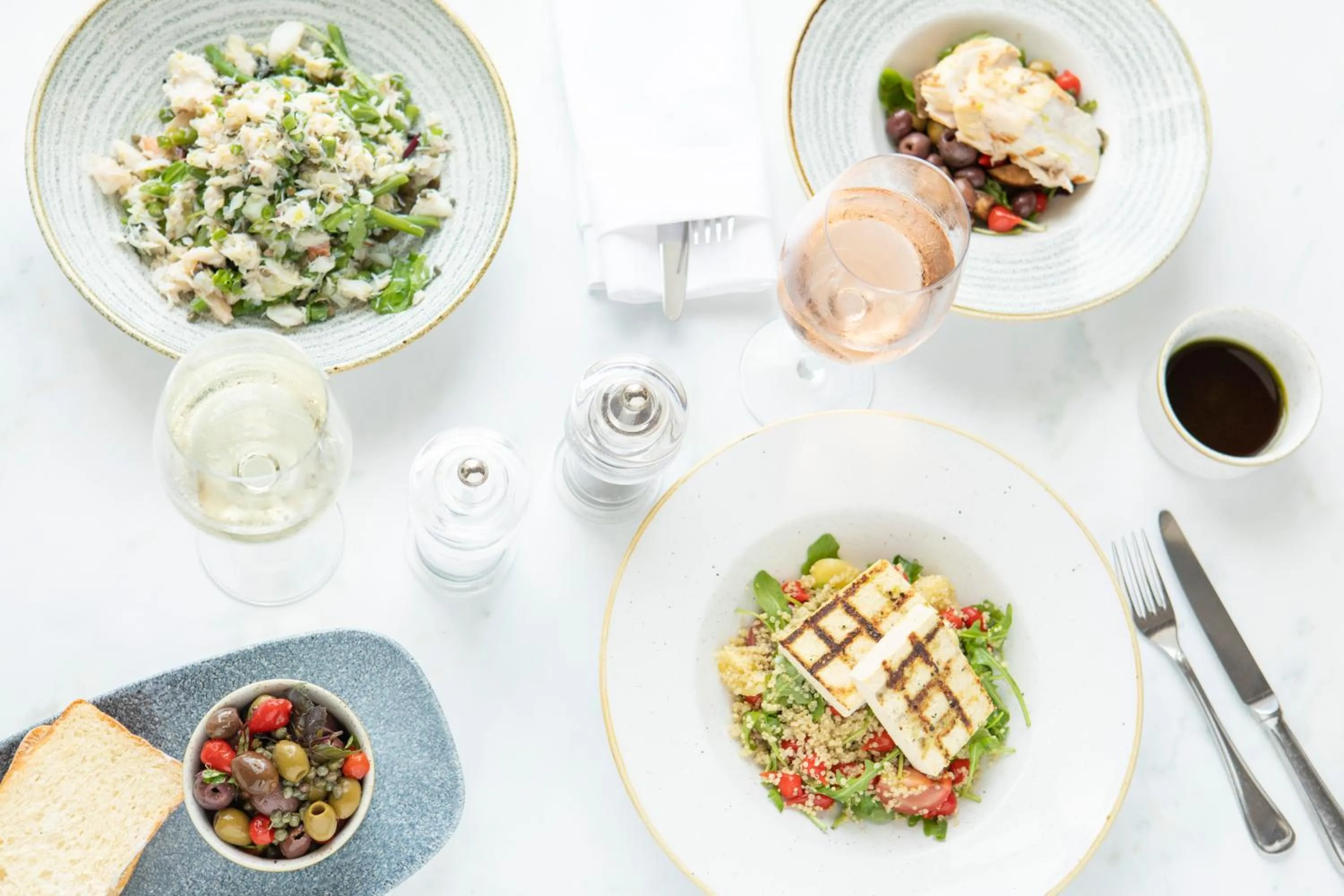 Food and drinks in The Royal Duchy Hotel