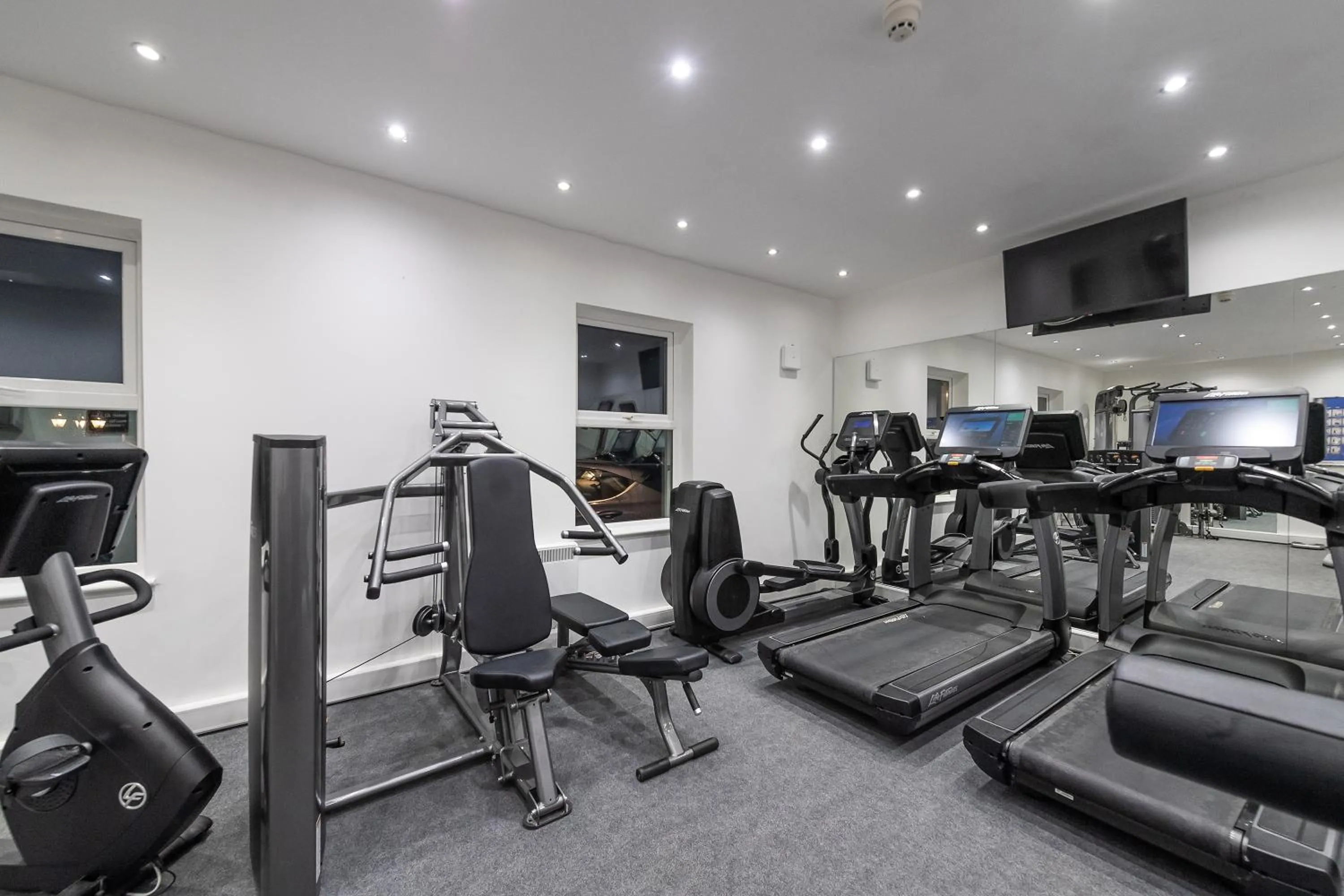 Fitness centre/facilities in The Carlyon Bay Hotel and Spa