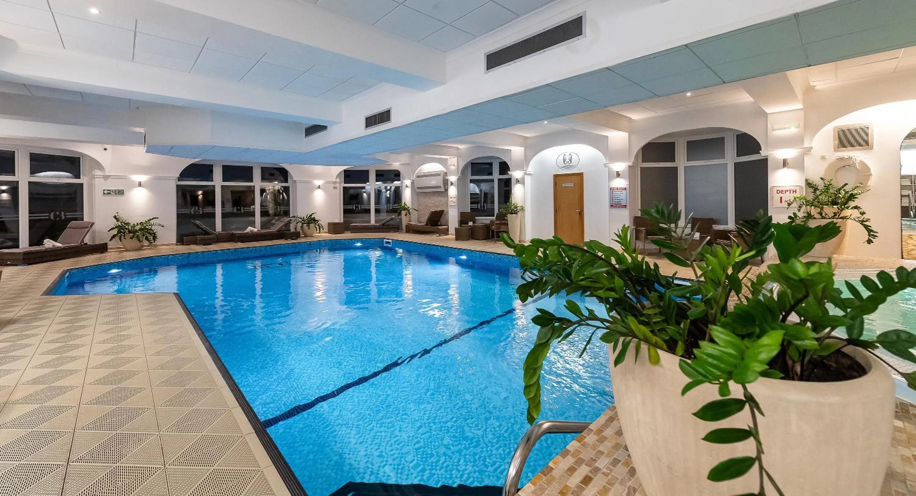 Spa and wellness centre/facilities in The Carlyon Bay Hotel and Spa
