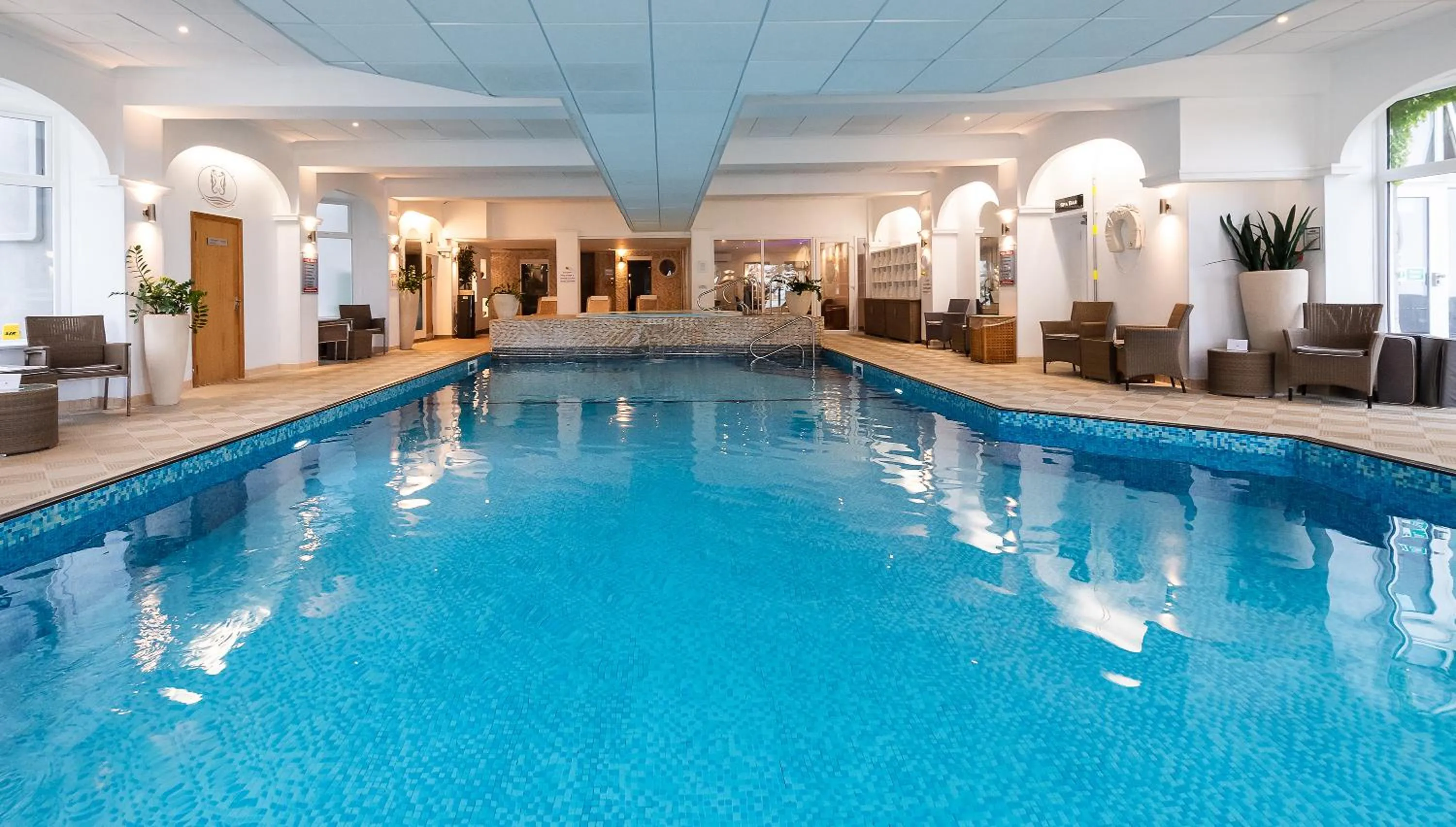 Spa and wellness centre/facilities in The Carlyon Bay Hotel and Spa