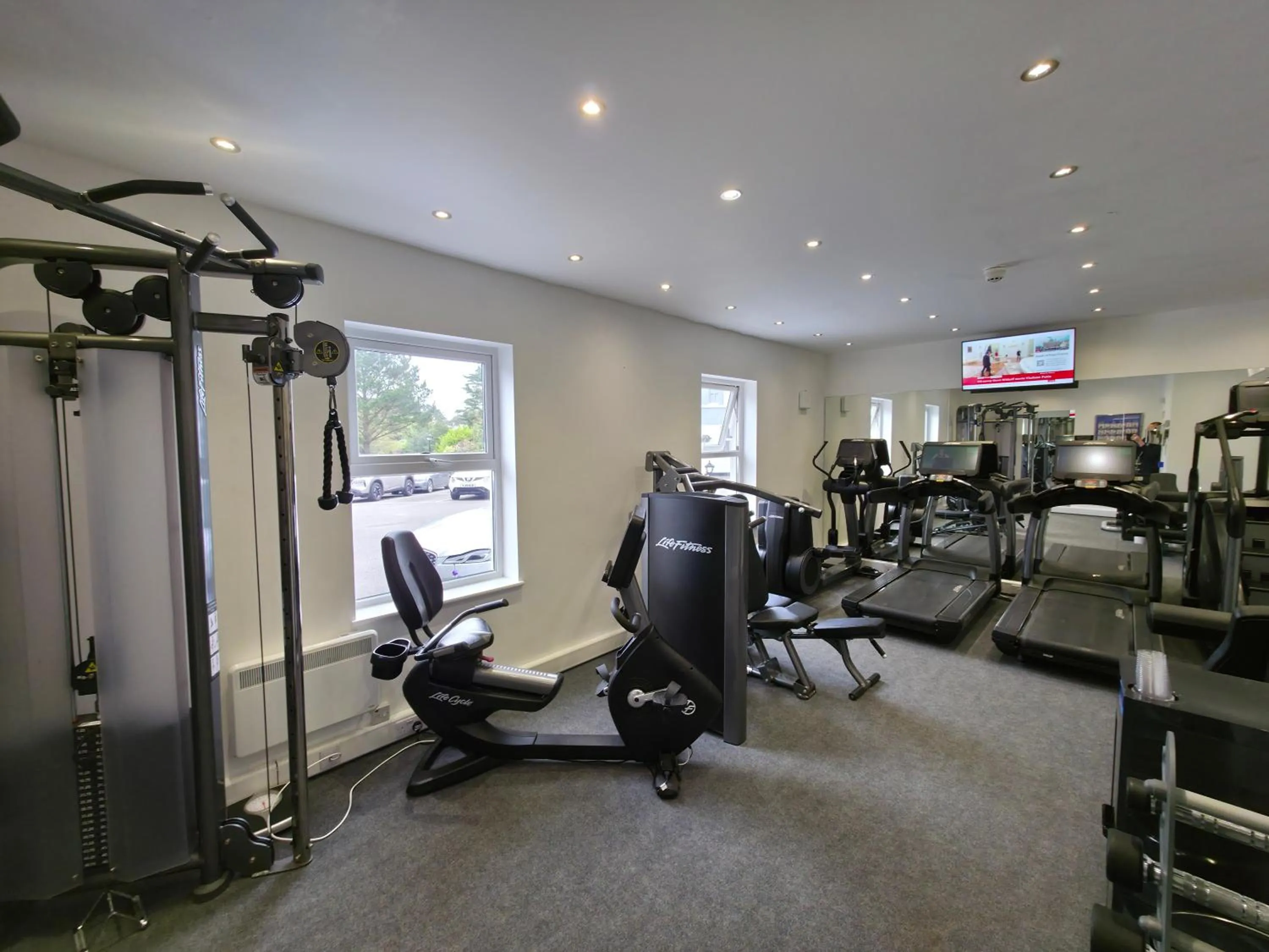 Fitness centre/facilities in The Carlyon Bay Hotel and Spa
