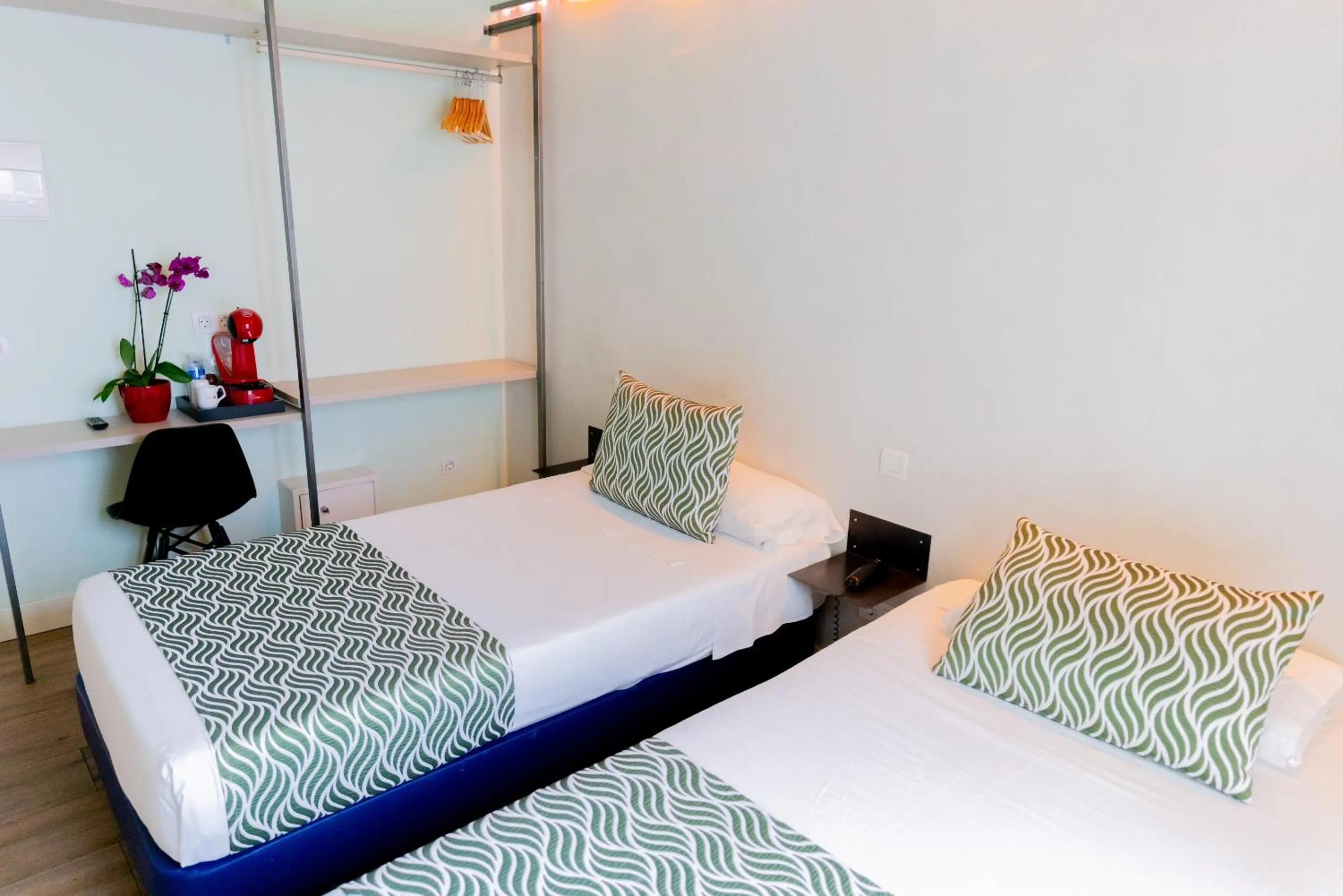 Twin Room with Private Bathroom in Hostal Charlotte-Gran Vía