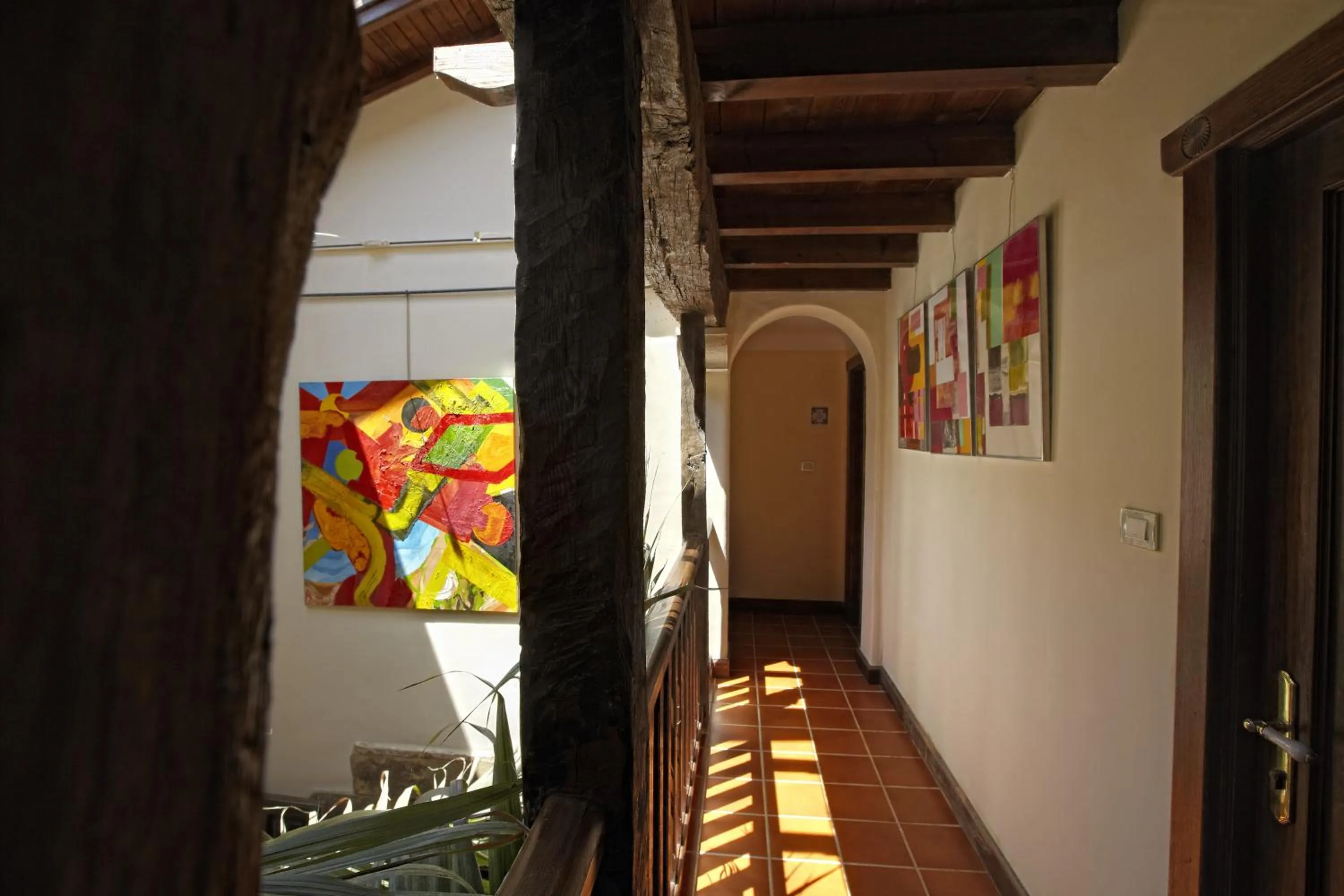 Balcony/Terrace in Hotel Ibarra Zalla