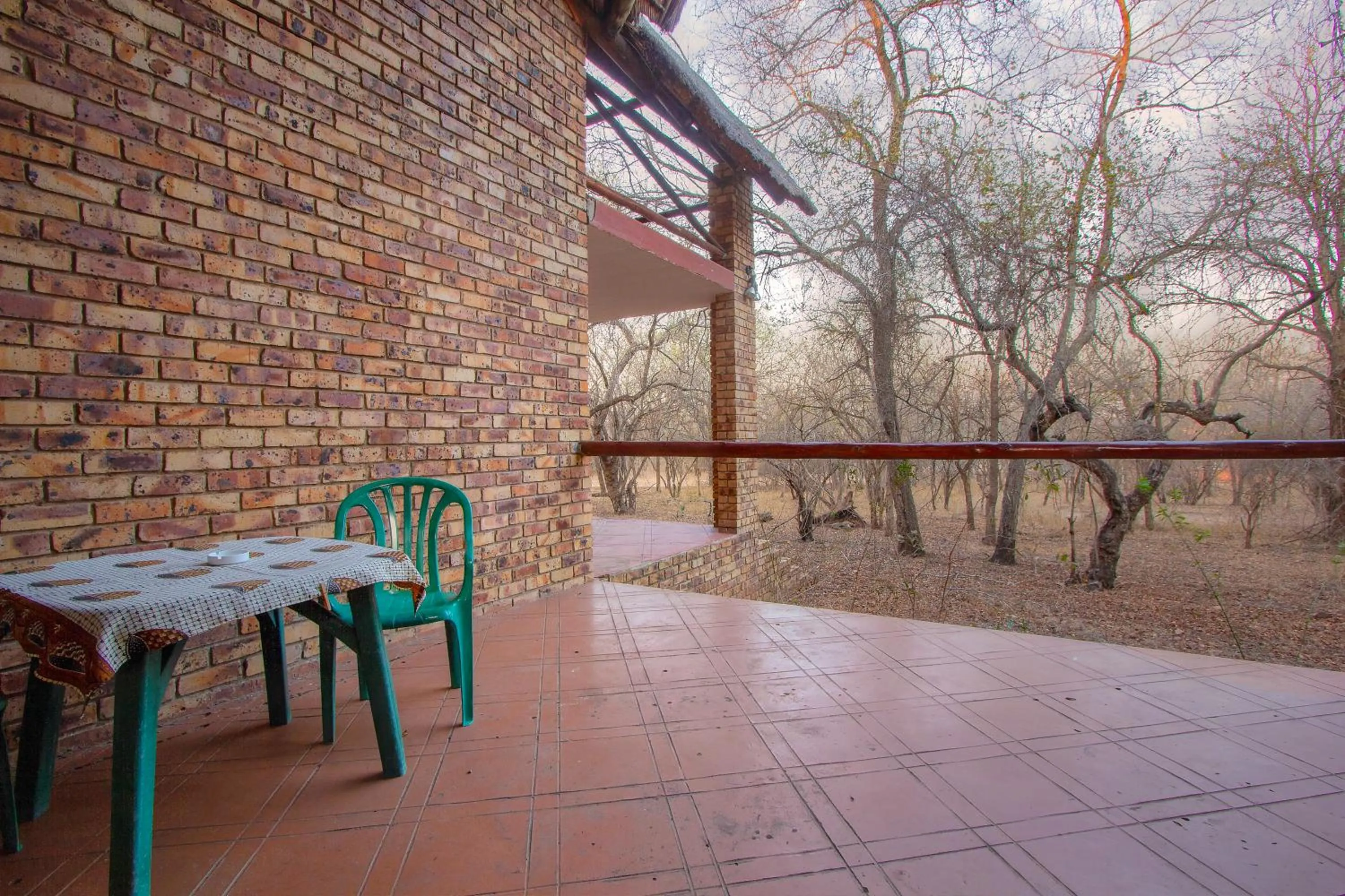 Patio in SERENITY Du Bois Lodge