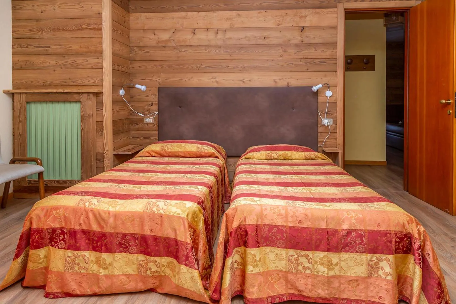 Bed in Hotel Chaberton