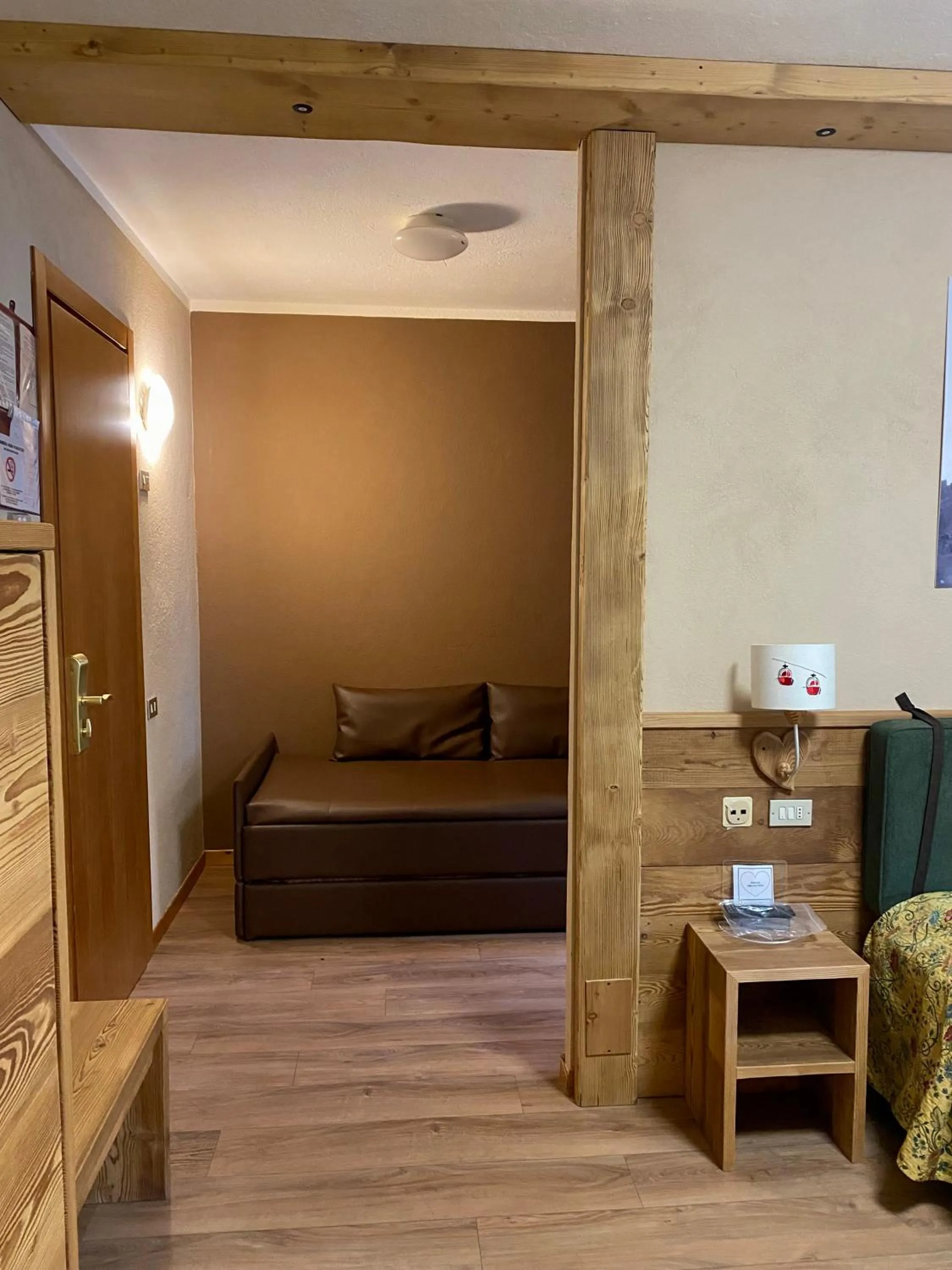 Bed in Hotel Chaberton