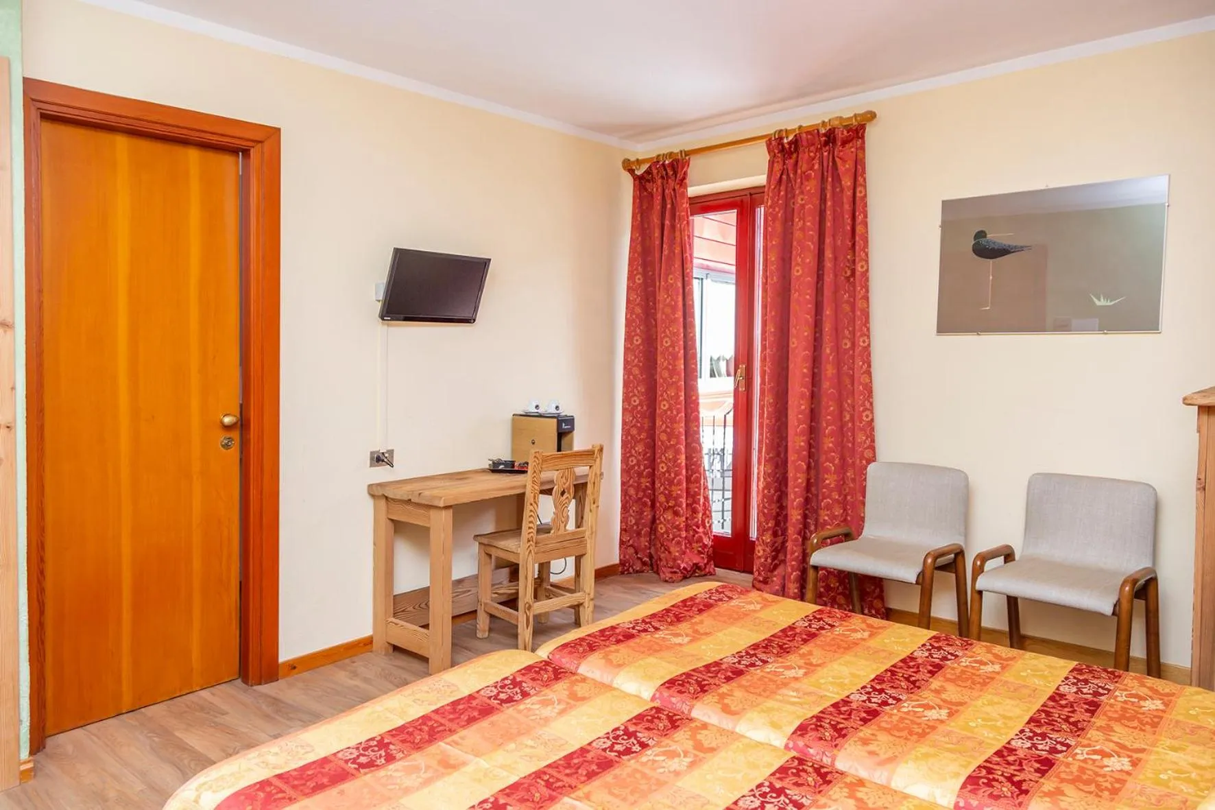 Bed in Hotel Chaberton