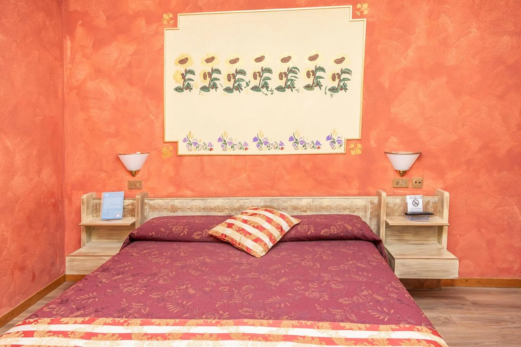 Bed in Hotel Chaberton