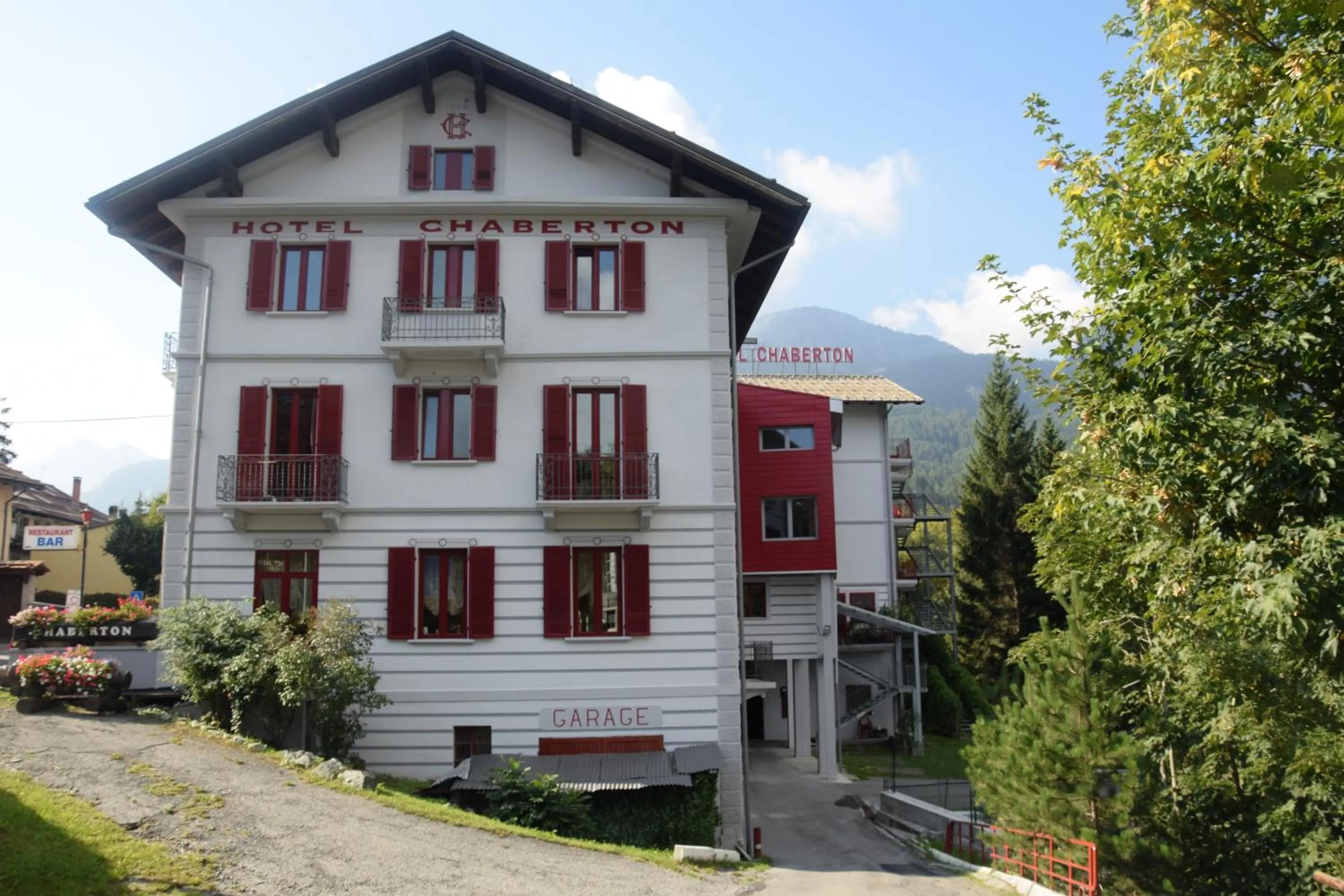 Property building in Hotel Chaberton