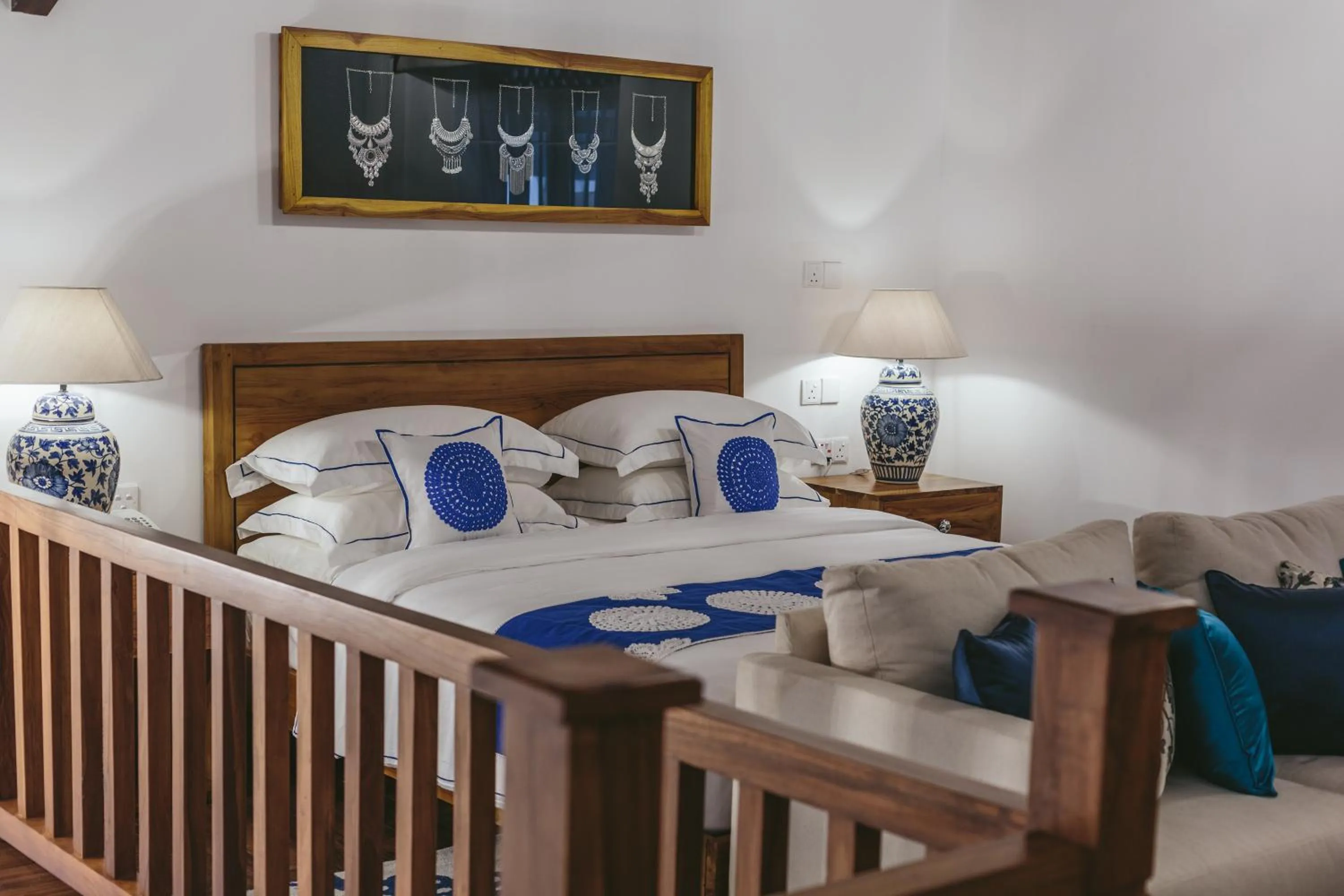 Bed in Yara Galle Fort