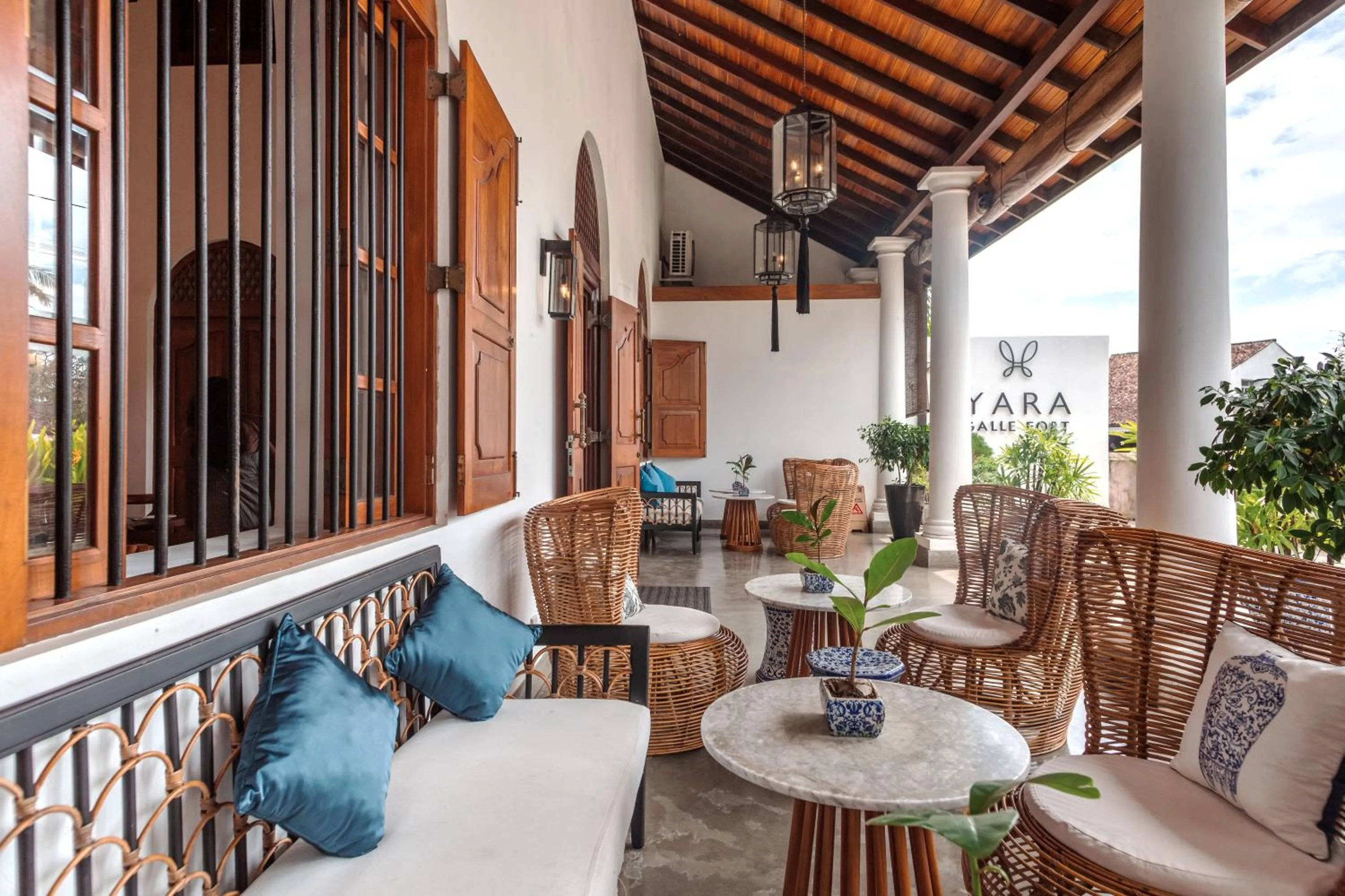 Facade/entrance in Yara Galle Fort