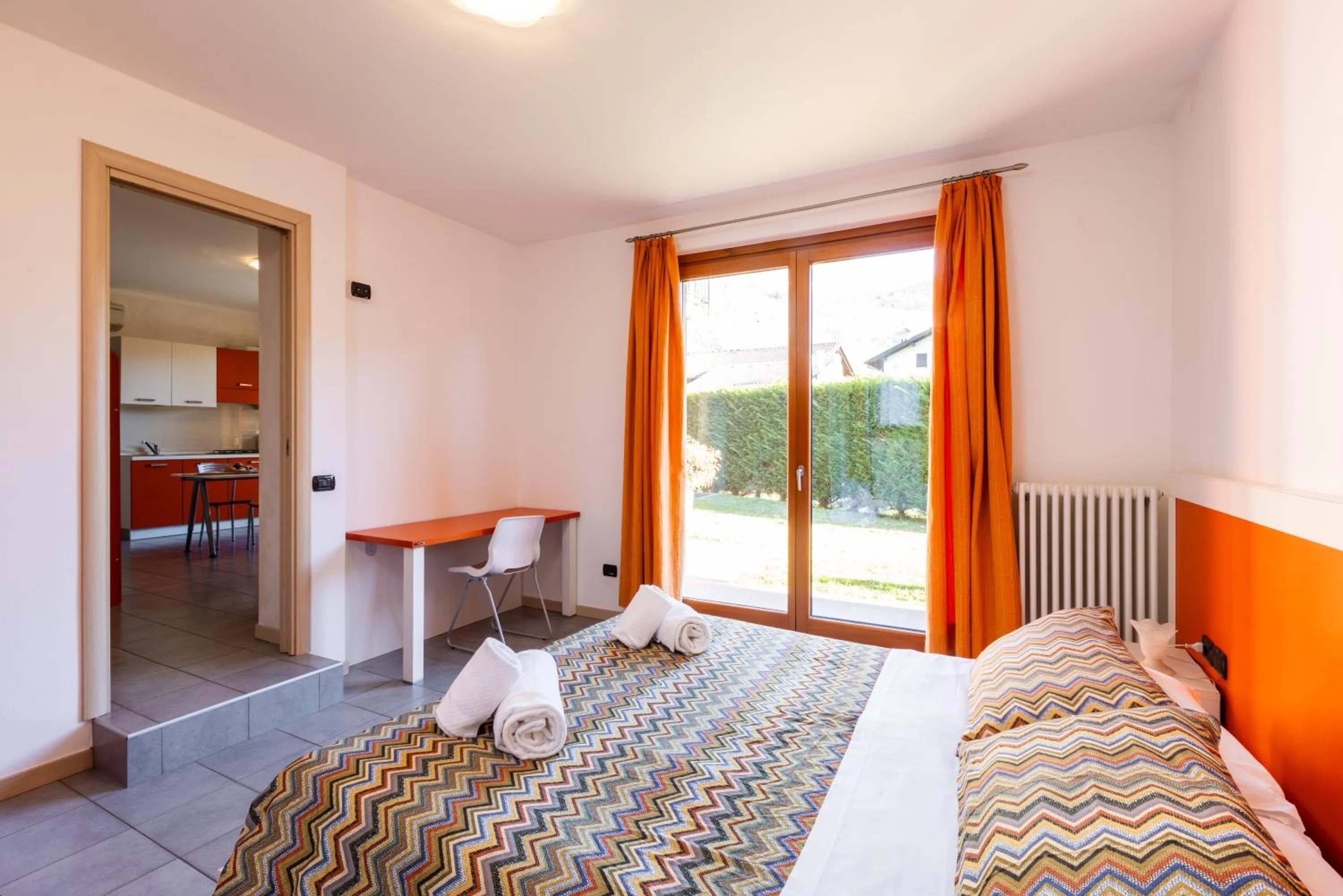 Bed in Spluga "Relax & Apartaments" by Alfio Colombo