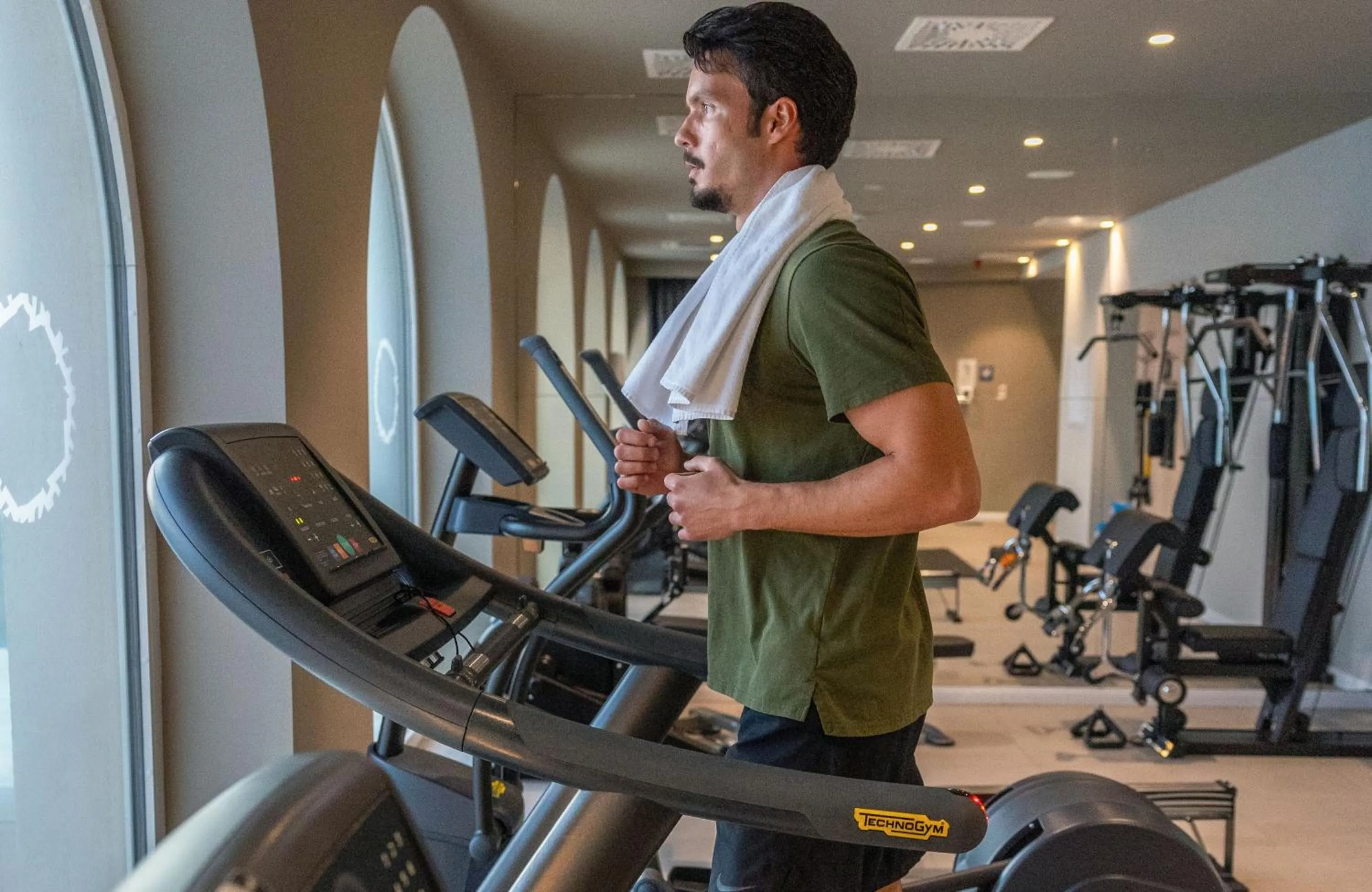 Fitness centre/facilities in Bluesun Hotel Jadran