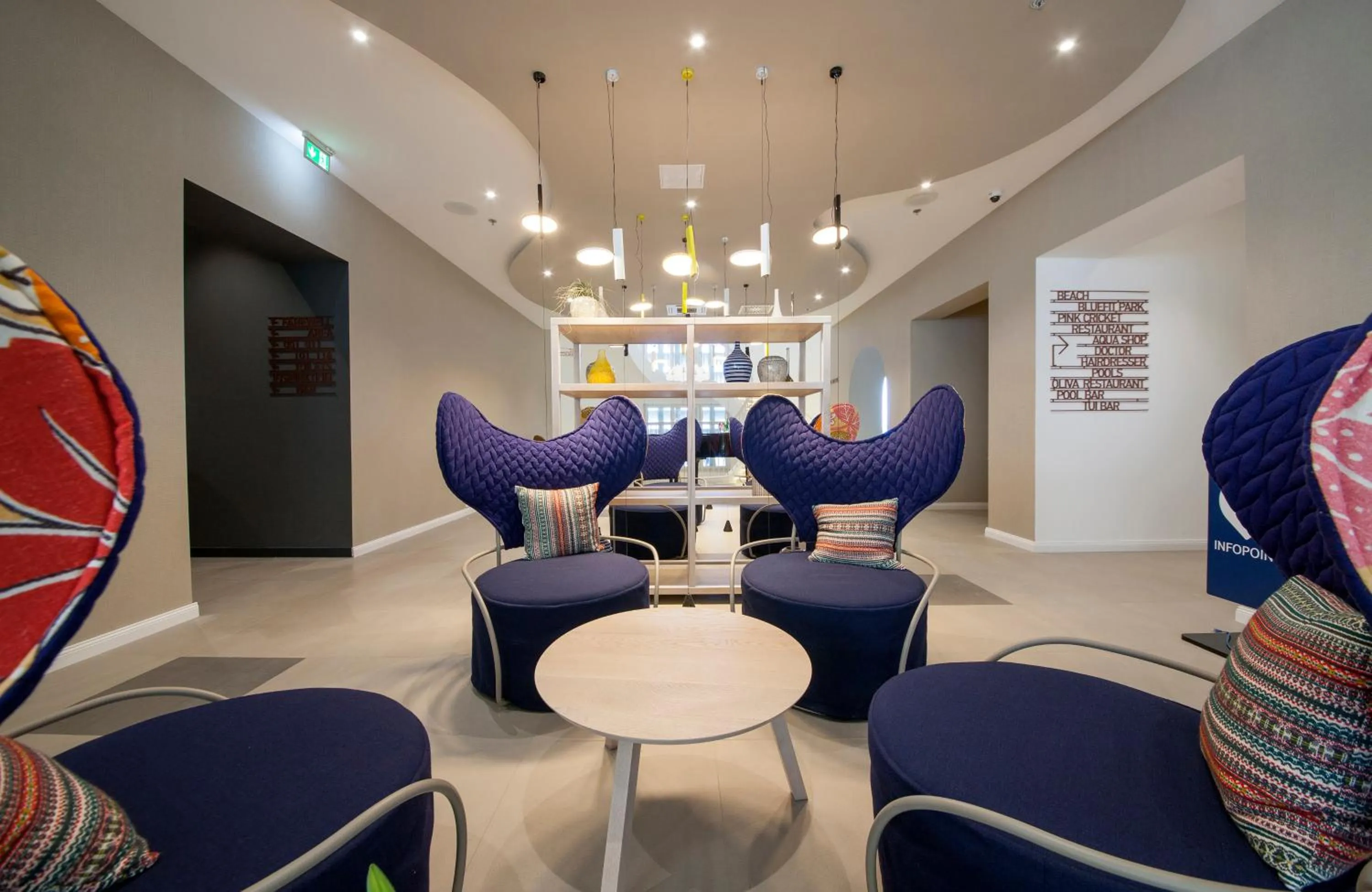 Seating area in Bluesun Hotel Jadran