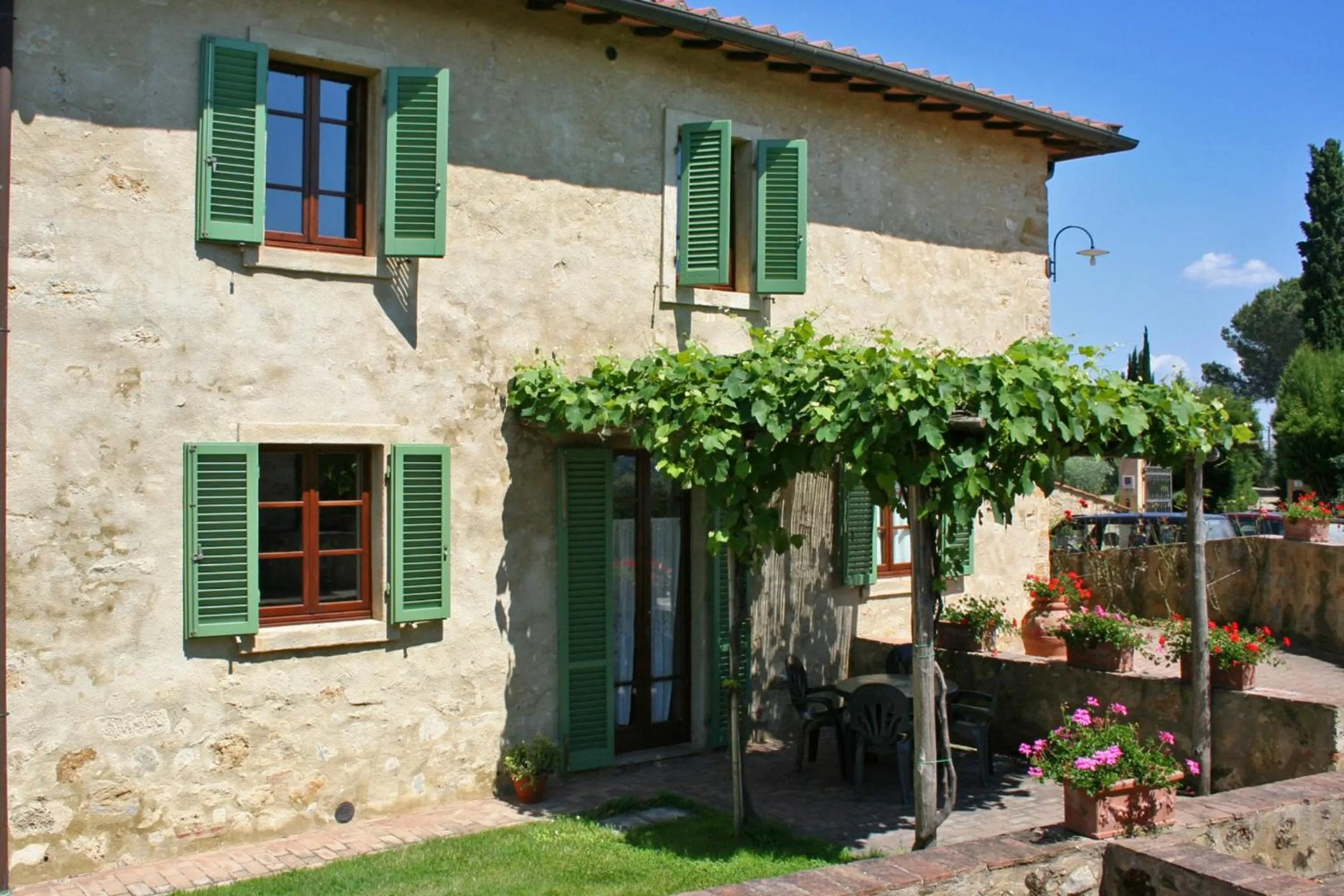Patio in Podere Il Pino