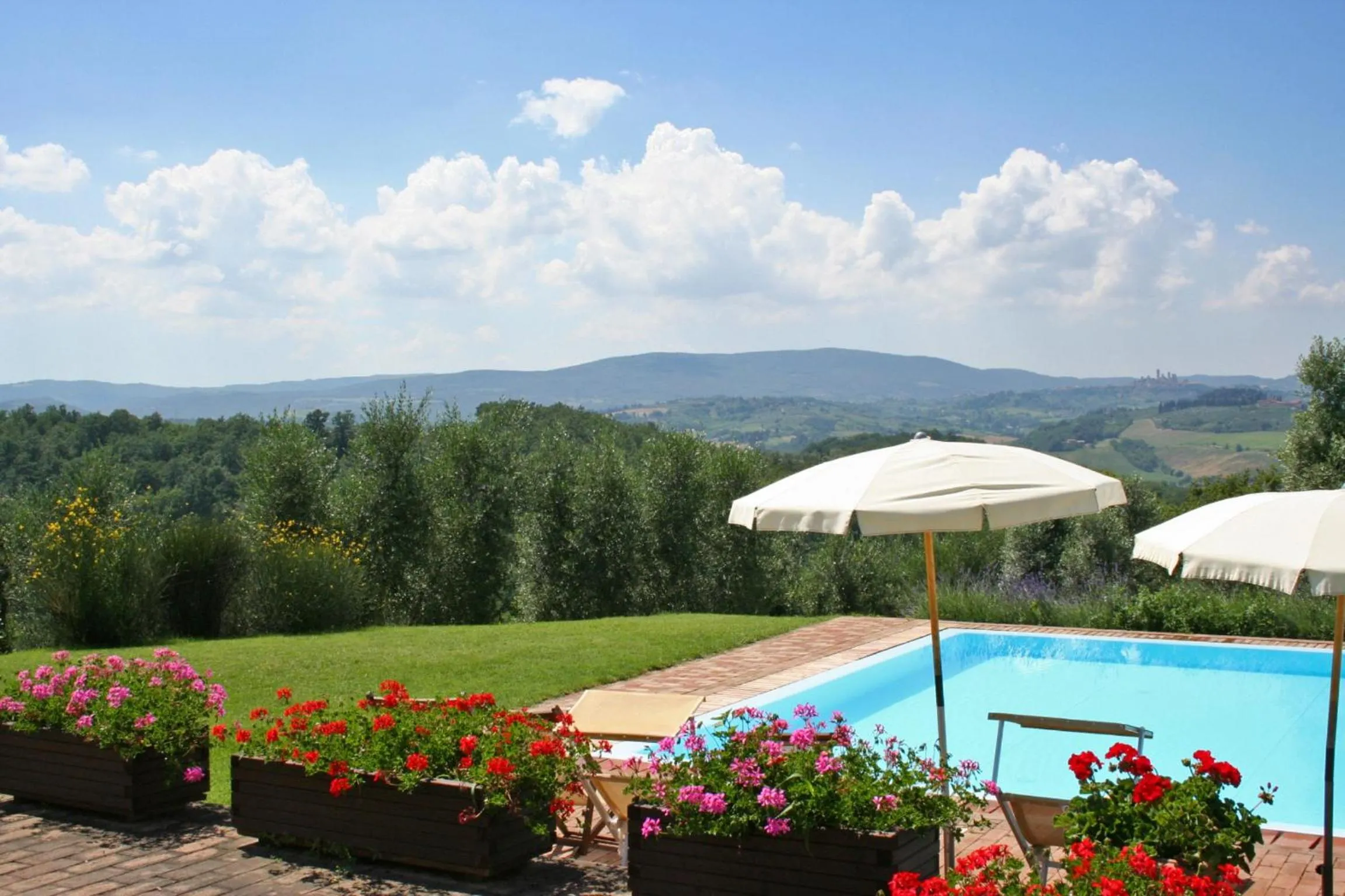 Garden in Podere Il Pino