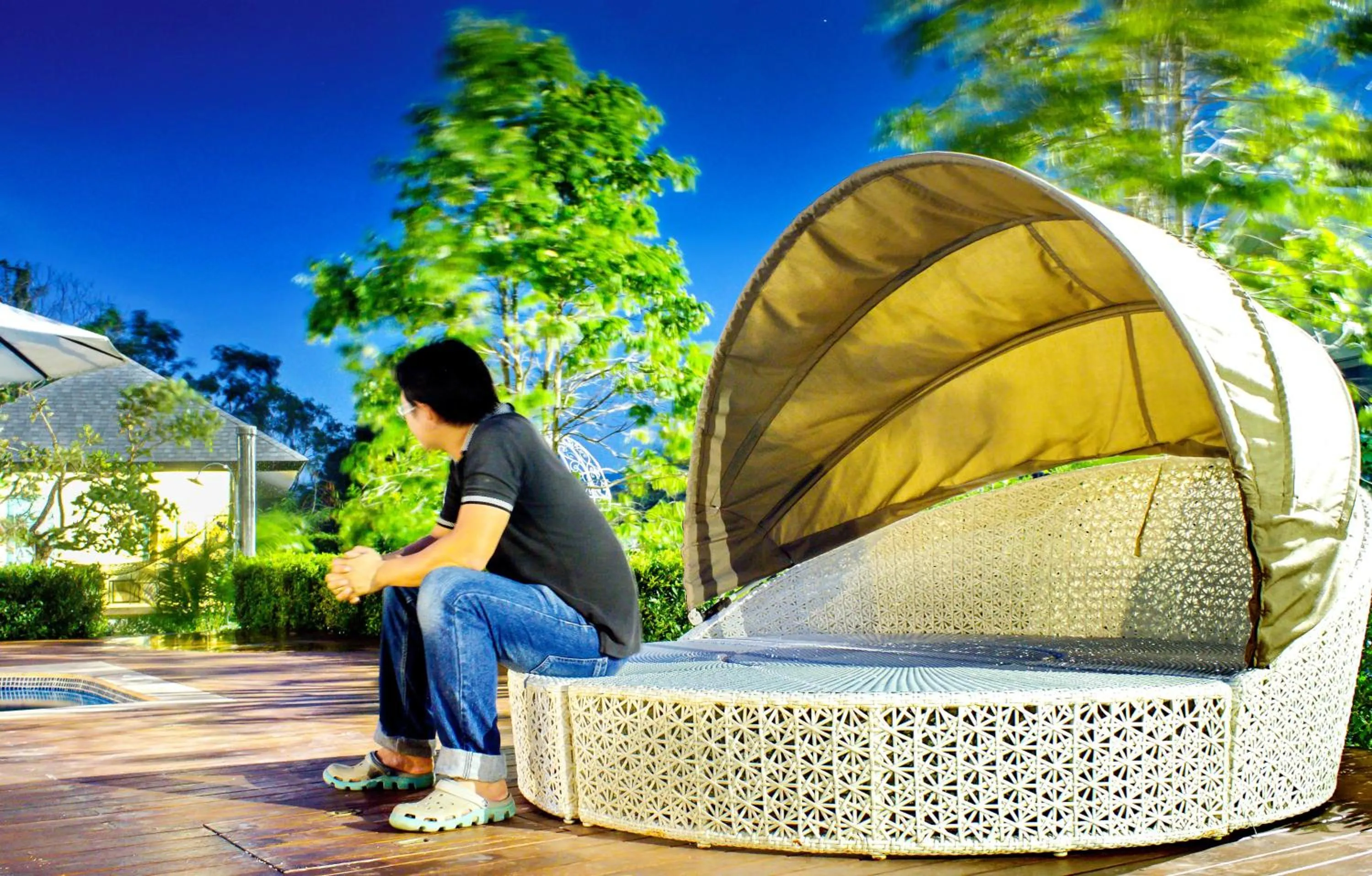 People in Perennial Resort