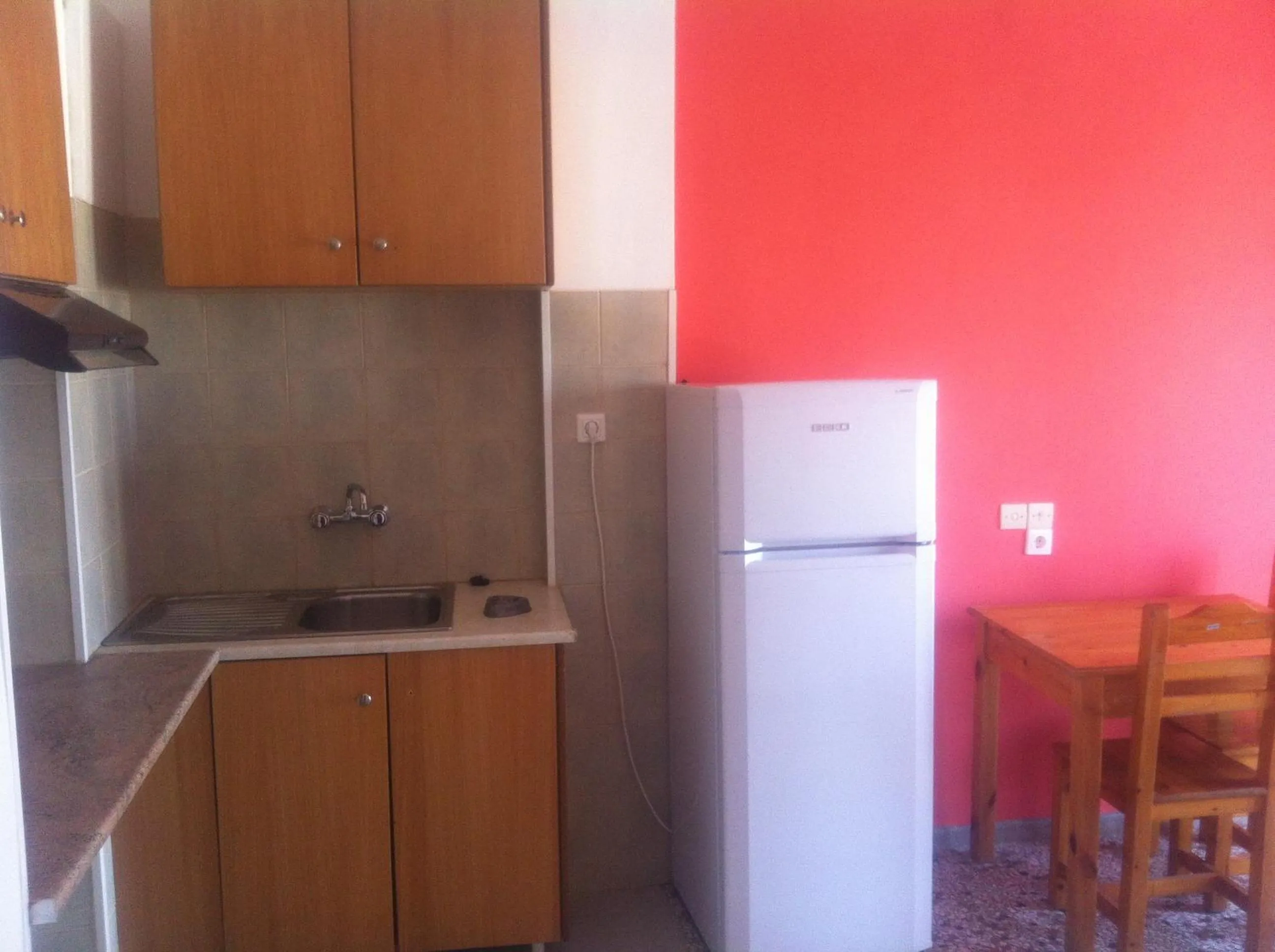 Kitchen or kitchenette in Nitsa Rooms