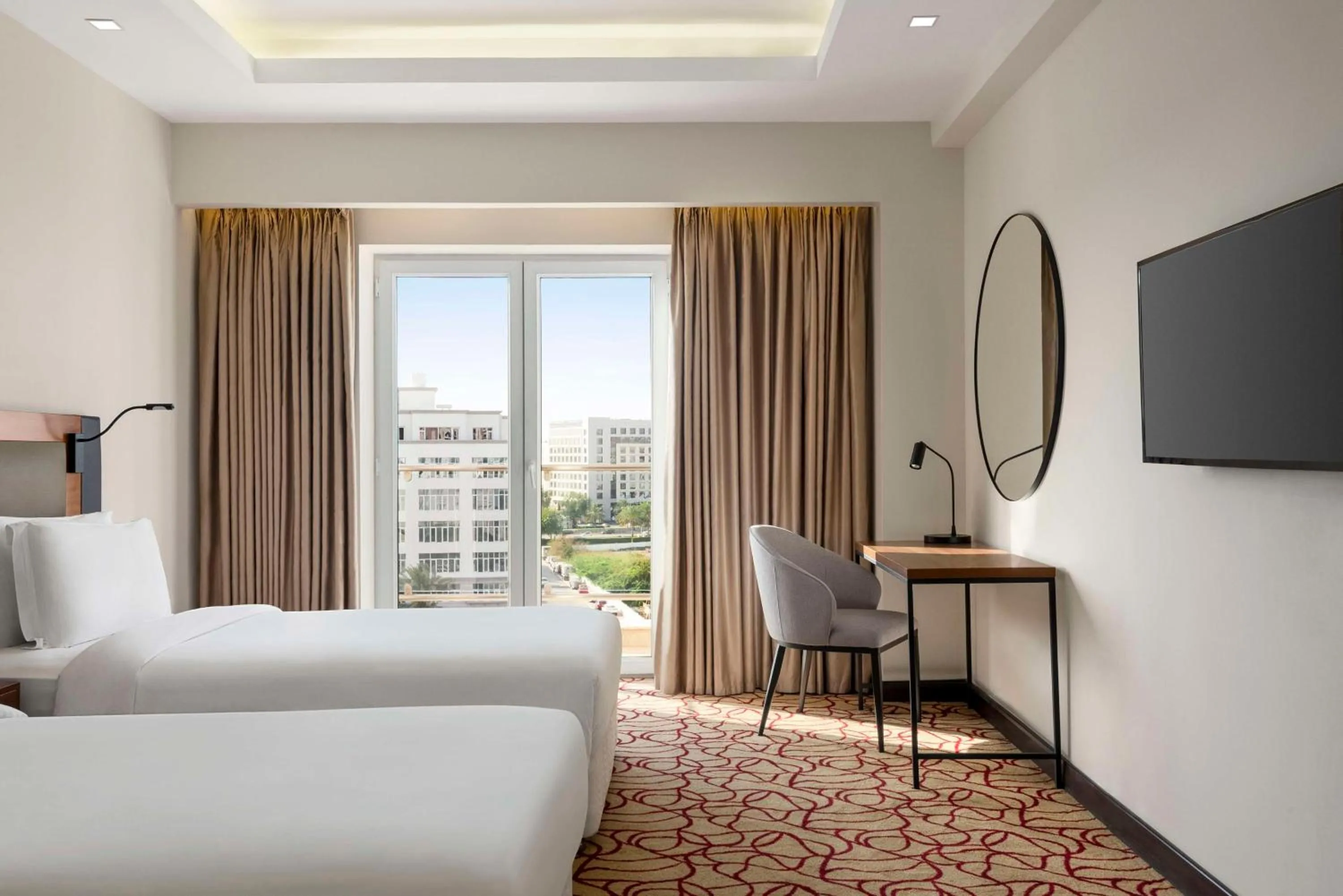 Bedroom, Bed in Radisson Hotel Muscat Panorama