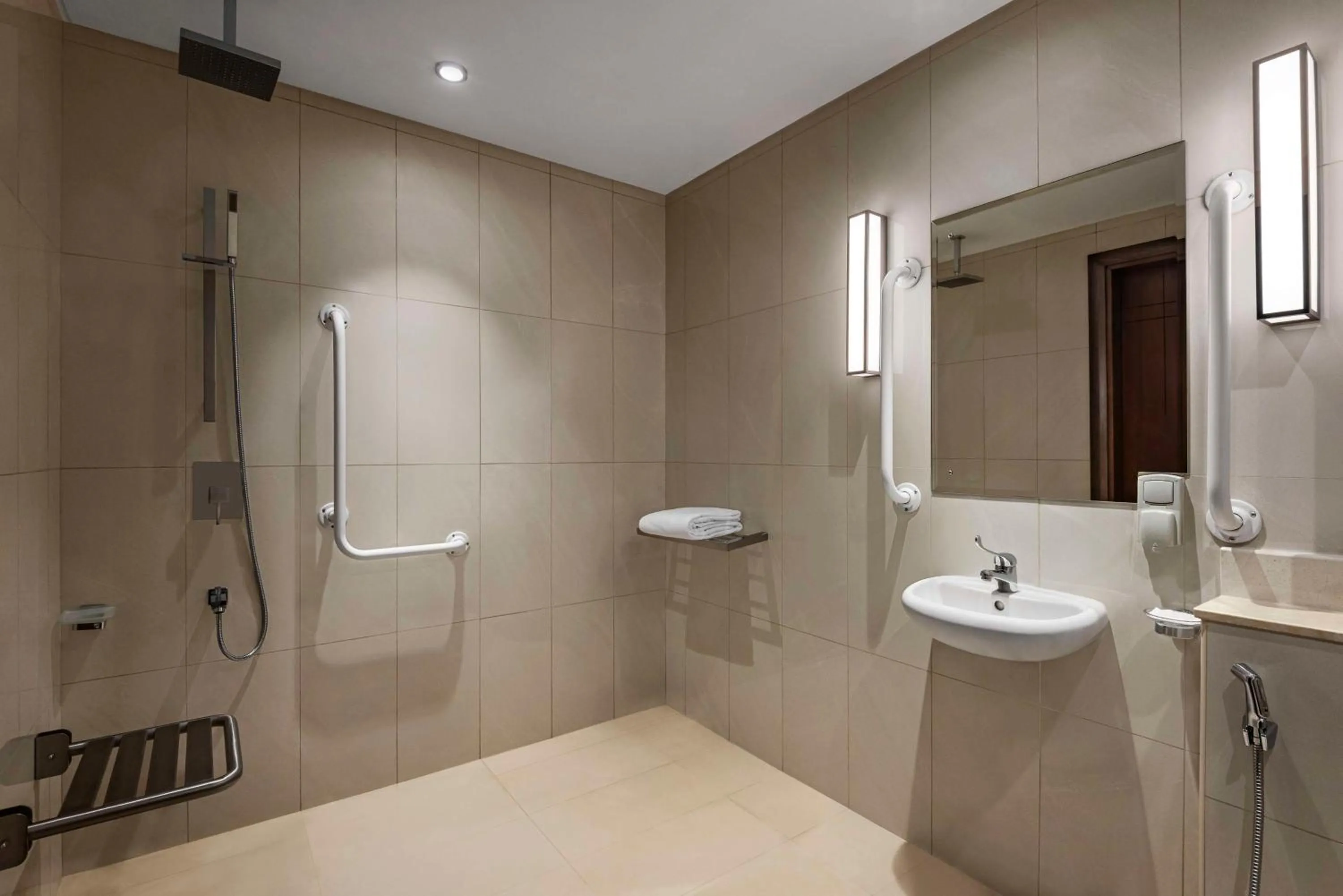 Toilet in Radisson Hotel Muscat Panorama