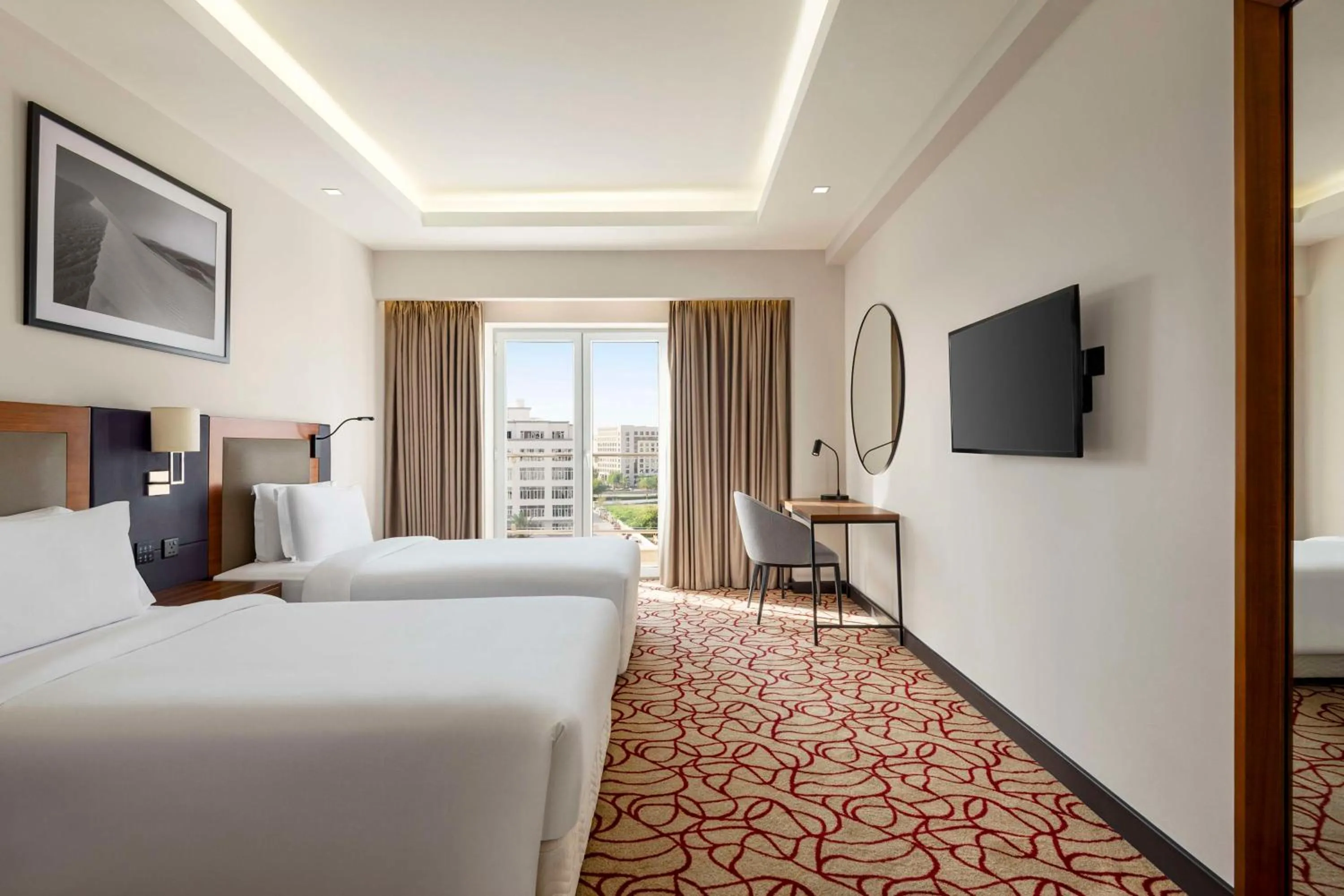 Bedroom, Bed in Radisson Hotel Muscat Panorama
