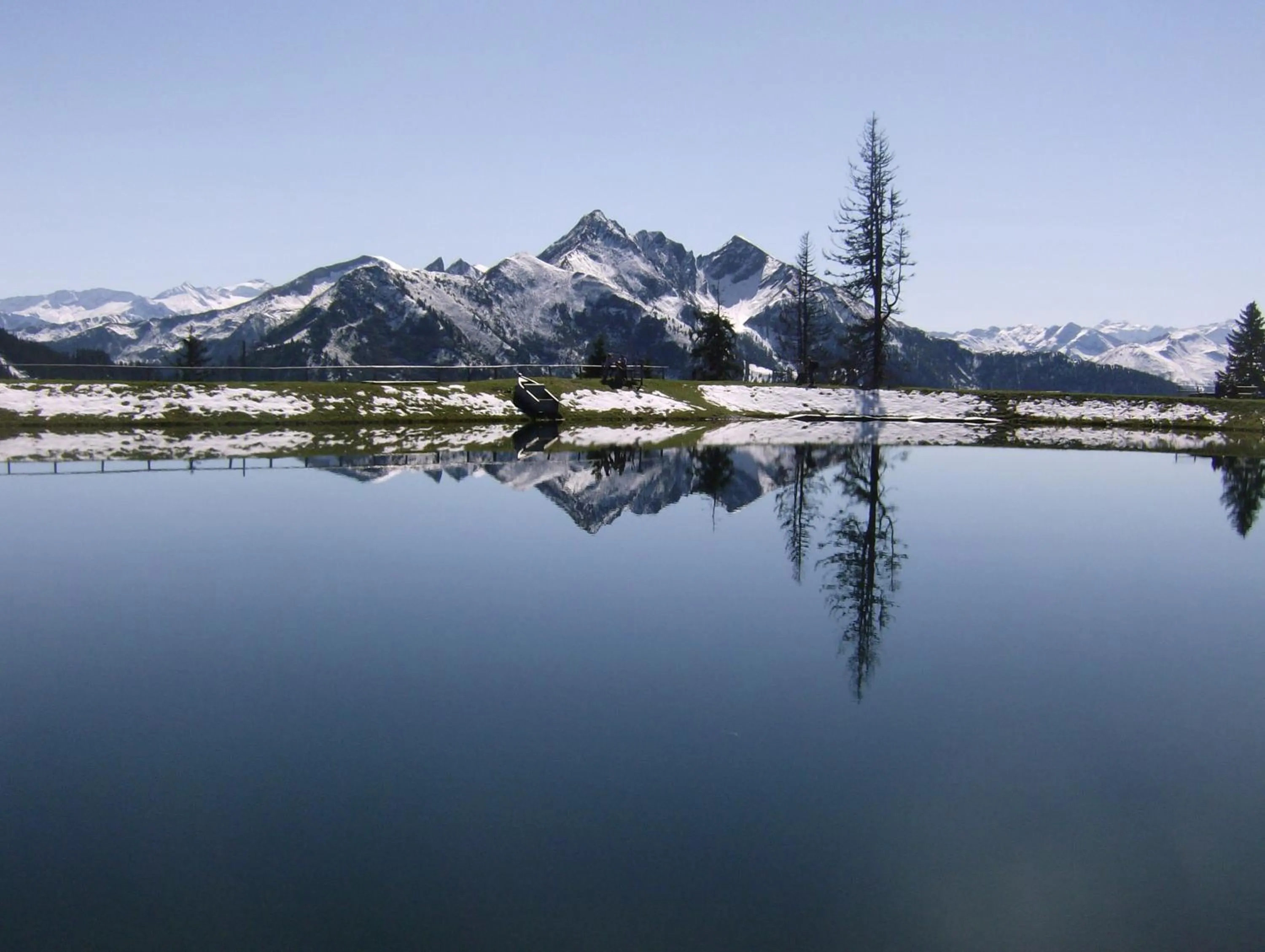 Natural landscape in Gästehaus Gratz - inklusive Eintritt in die Alpentherme