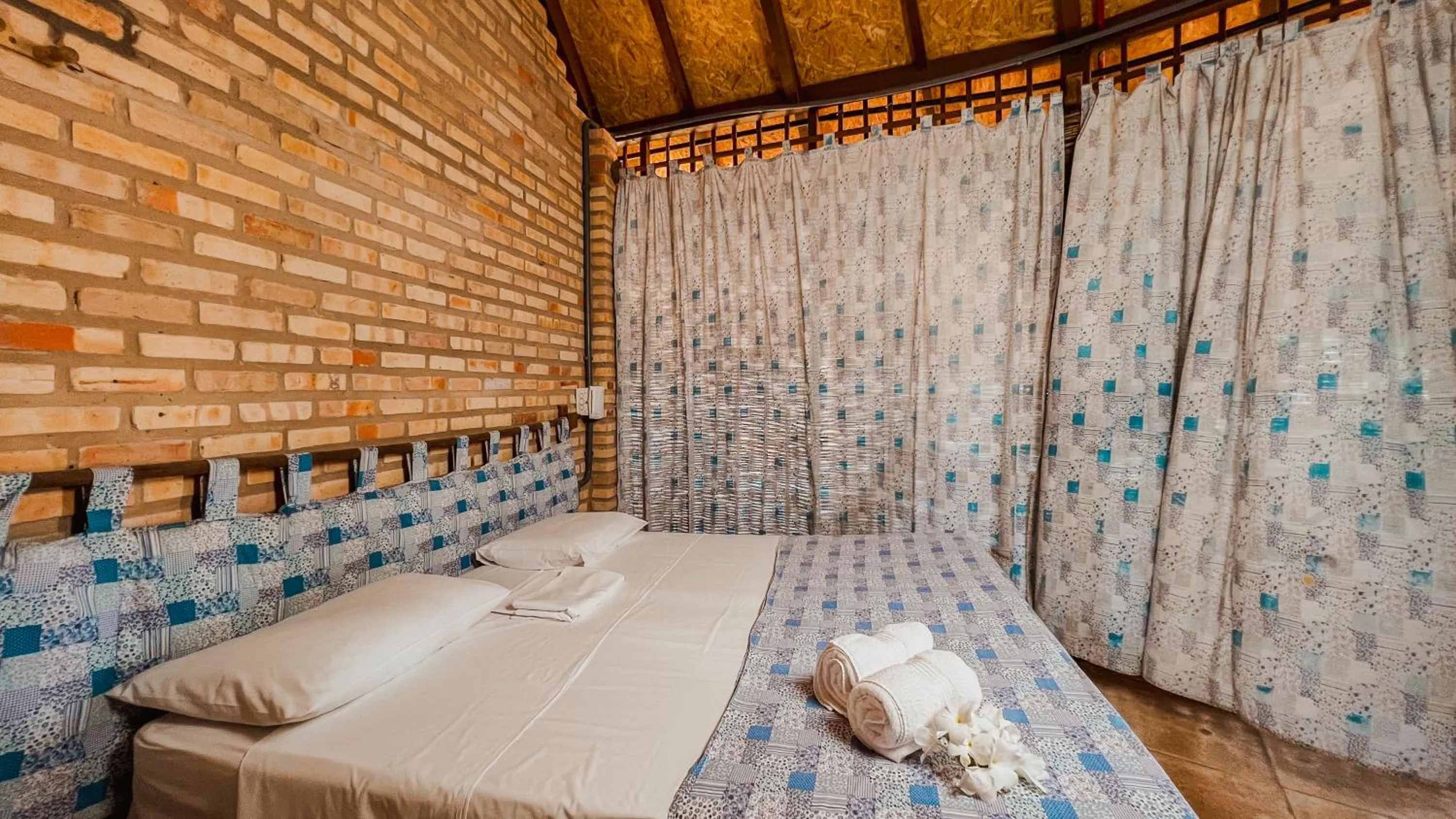 Bed in Ocas do Índio Hotel Spa