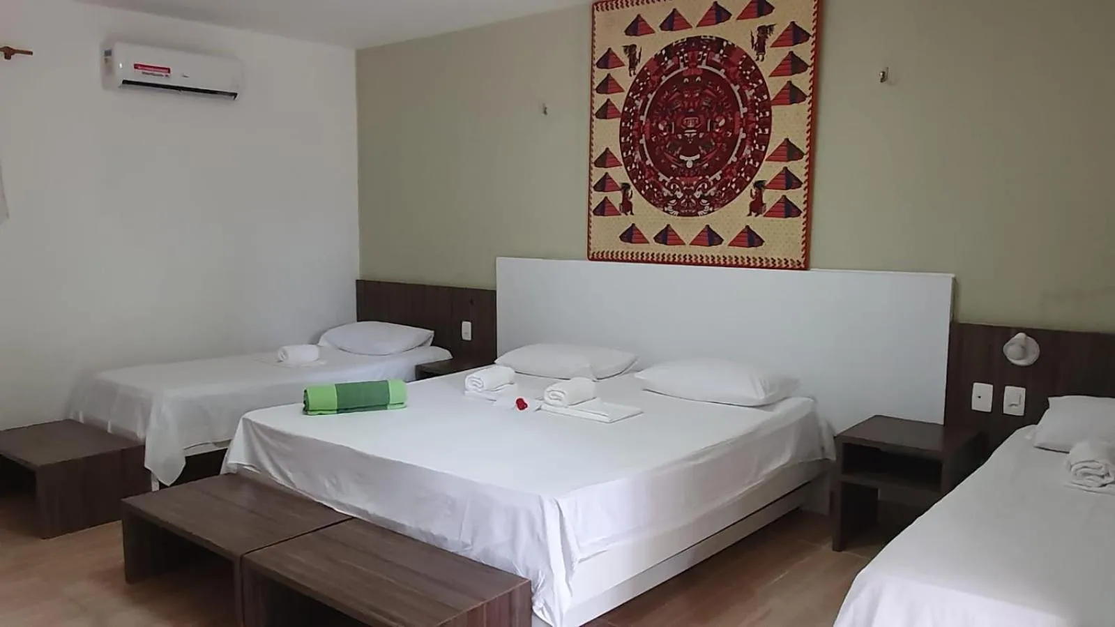 Bed in Ocas do Índio Hotel Spa