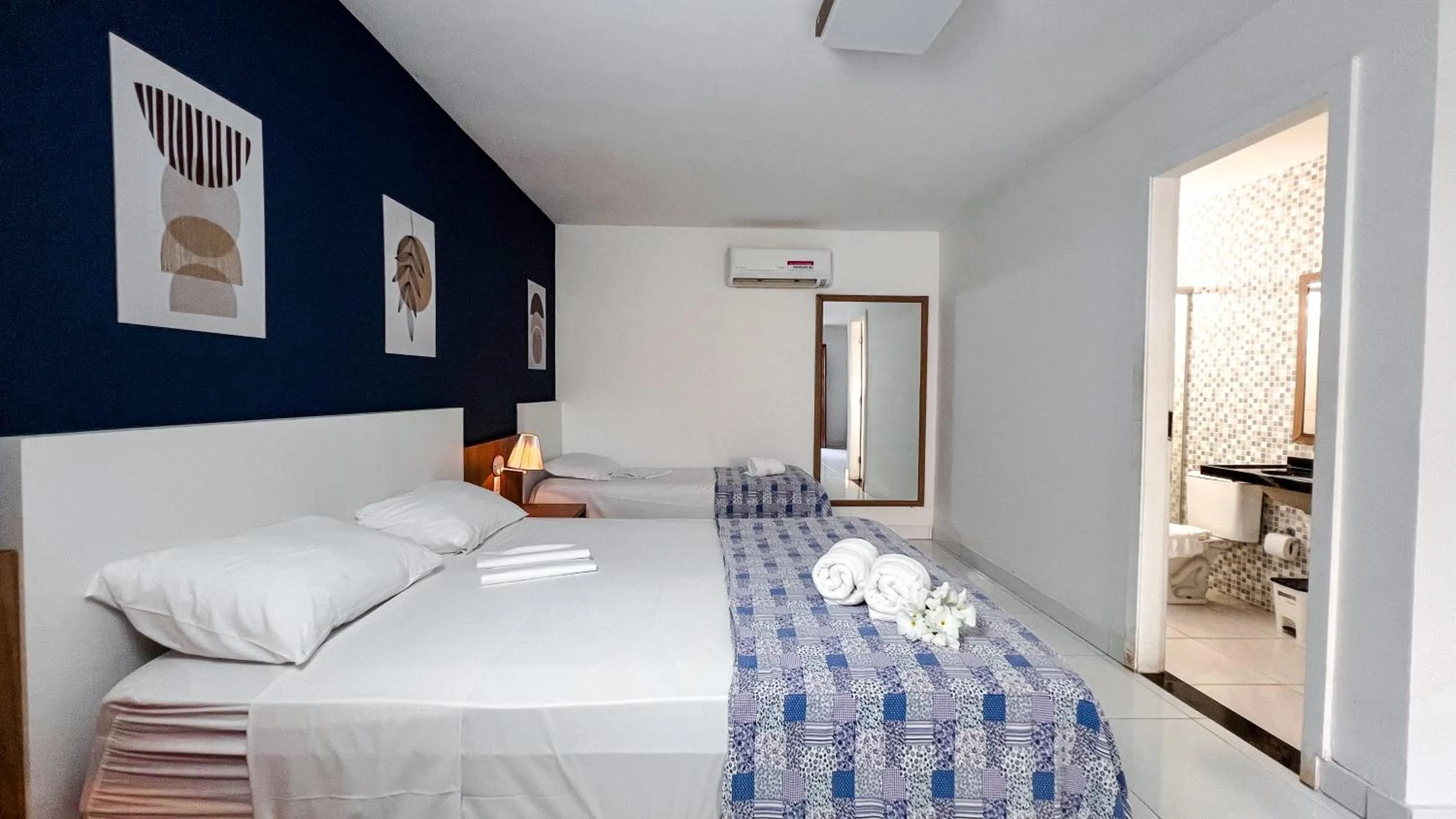 Bed in Ocas do Índio Hotel Spa