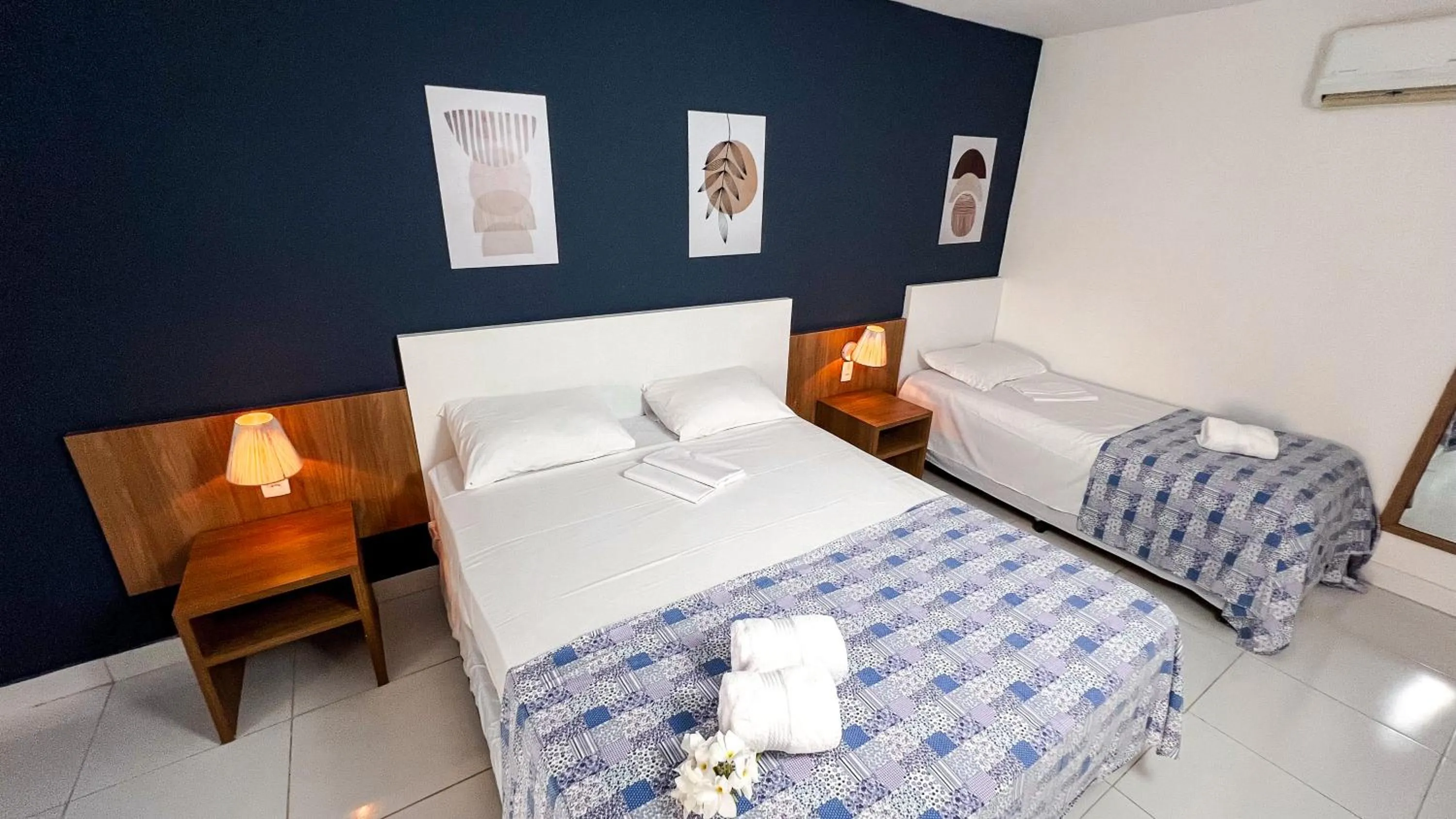 Bed in Ocas do Índio Hotel Spa