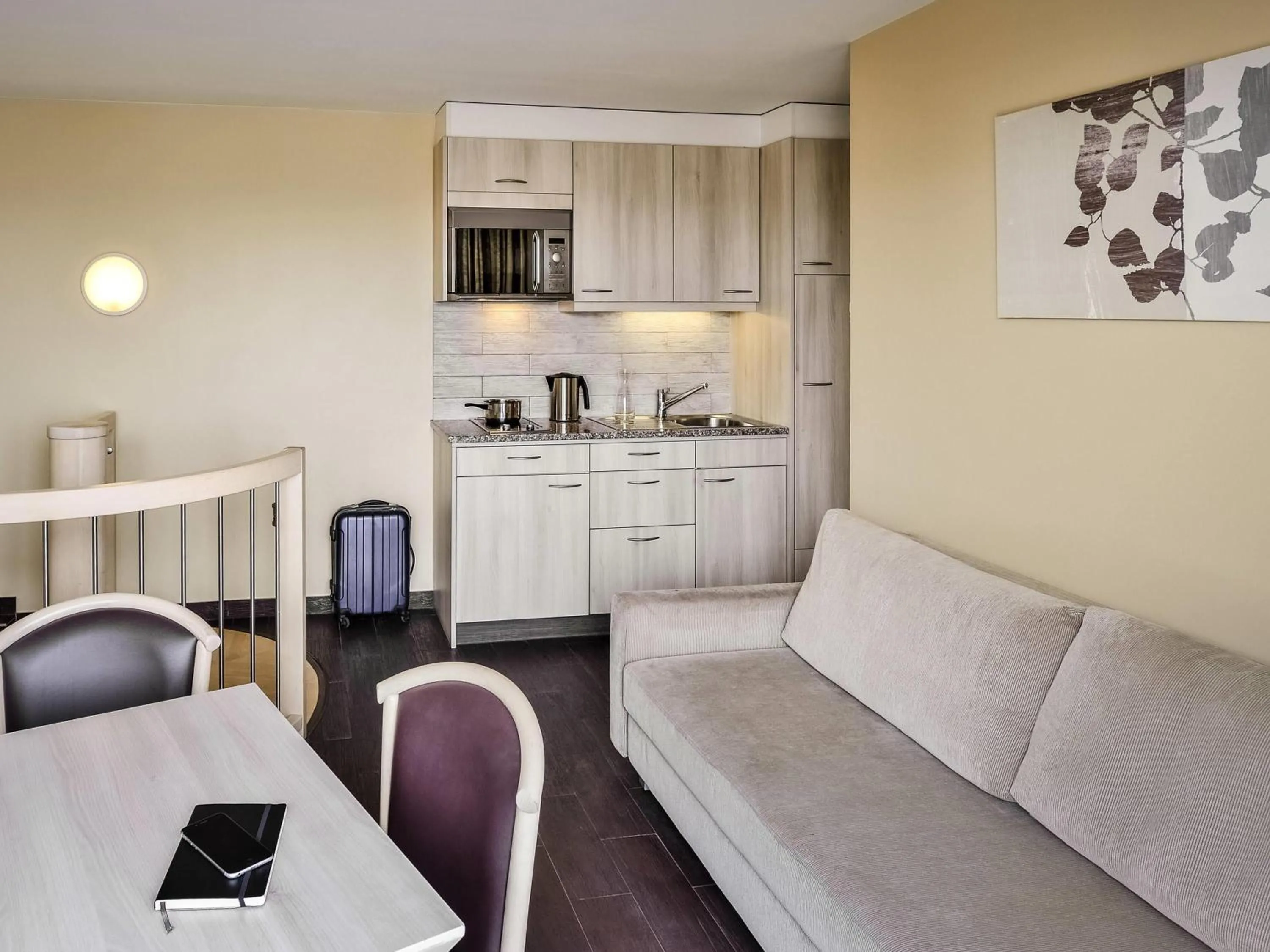 Bedroom in Aparthotel Adagio Genève Mont-Blanc