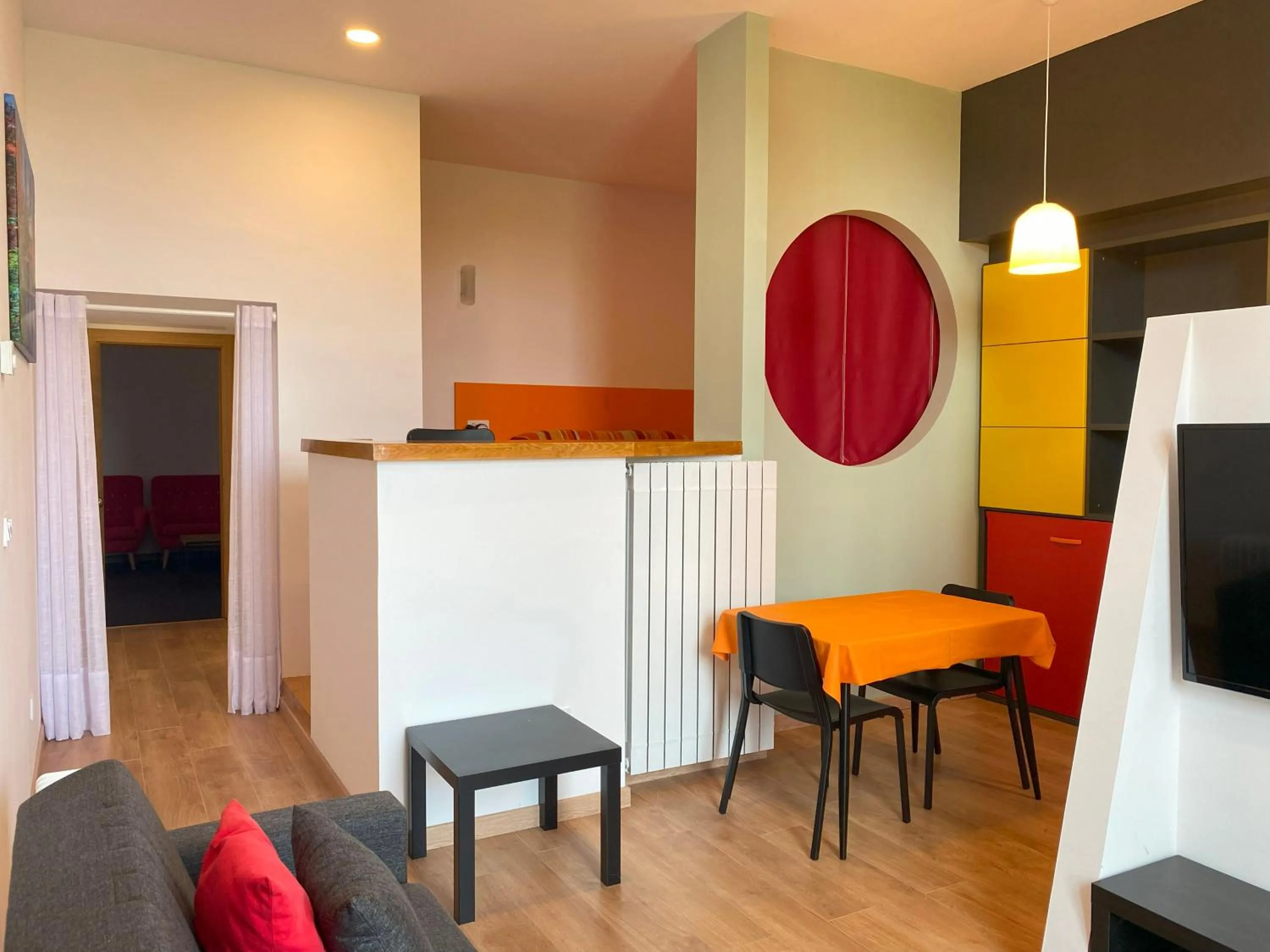 Living room in Apartamentos Bahía de Boó