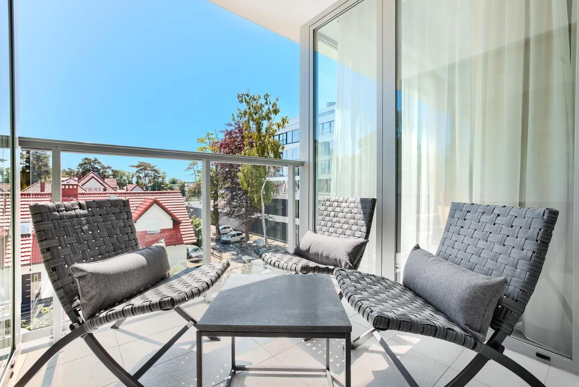 Patio in Dune Resort Mielno - B