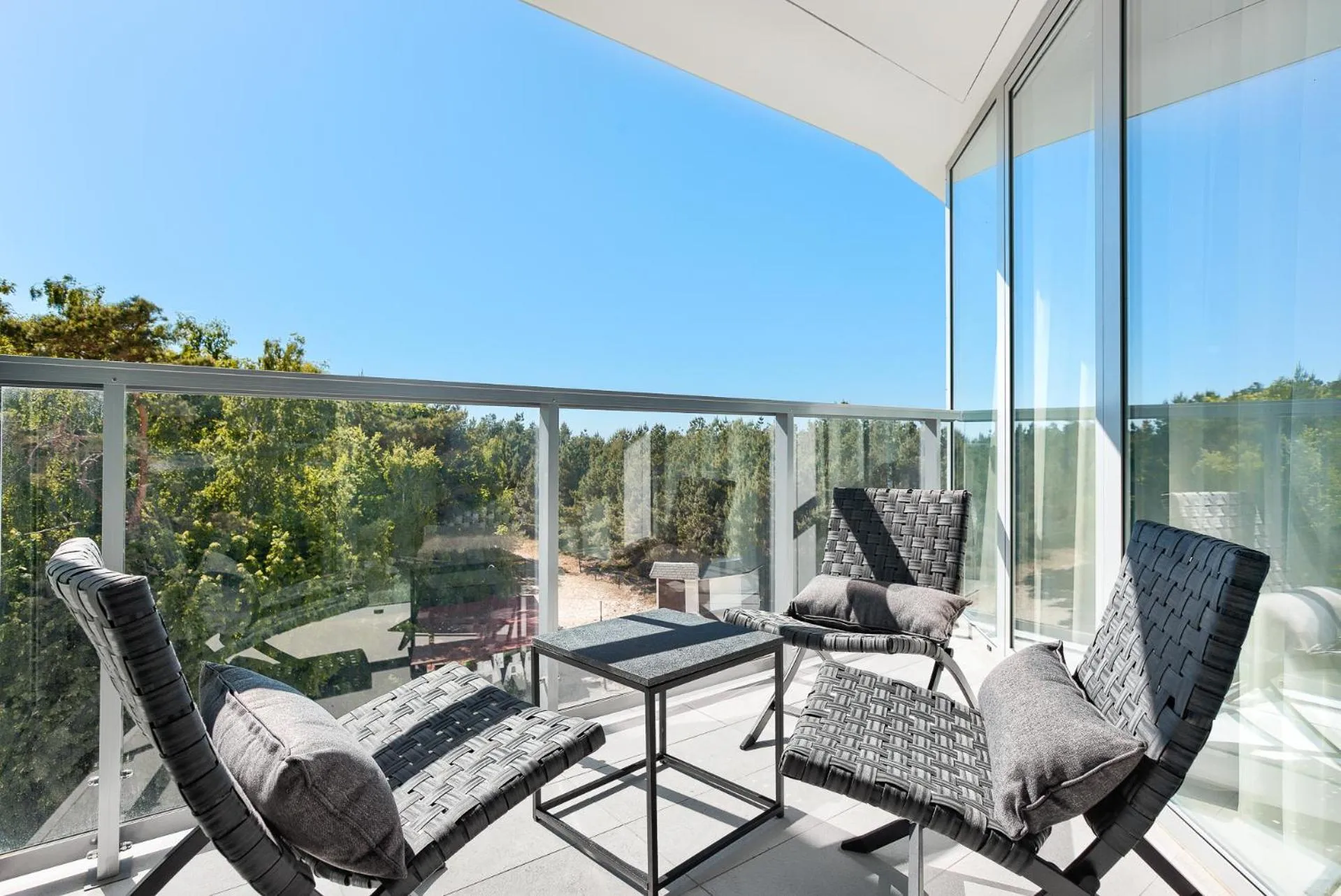 Patio in Dune Resort Mielno - B