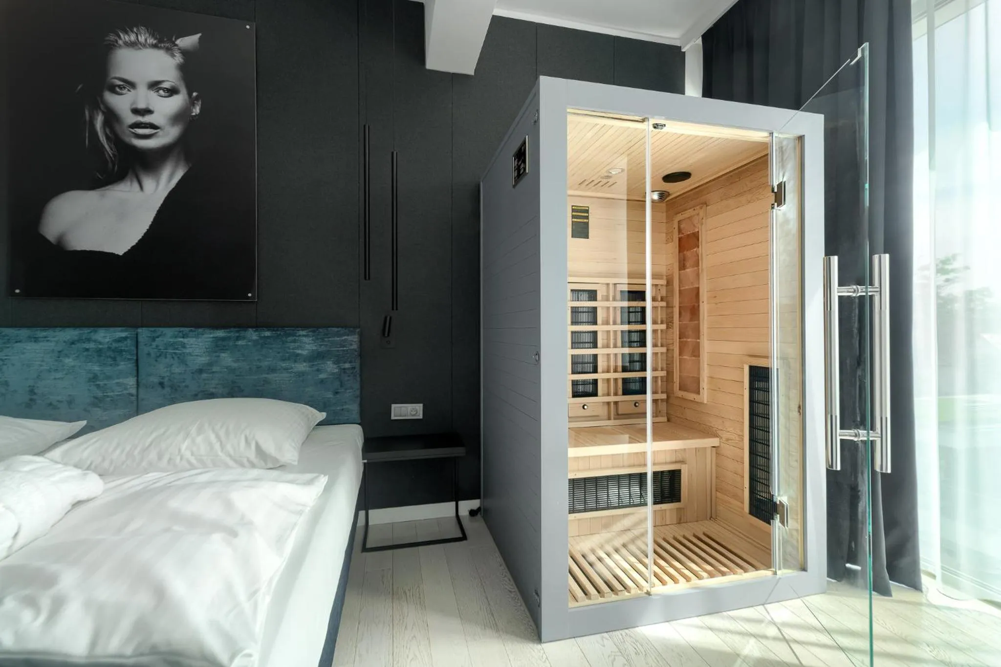 Shower, Bed in Dune Resort Mielno - B