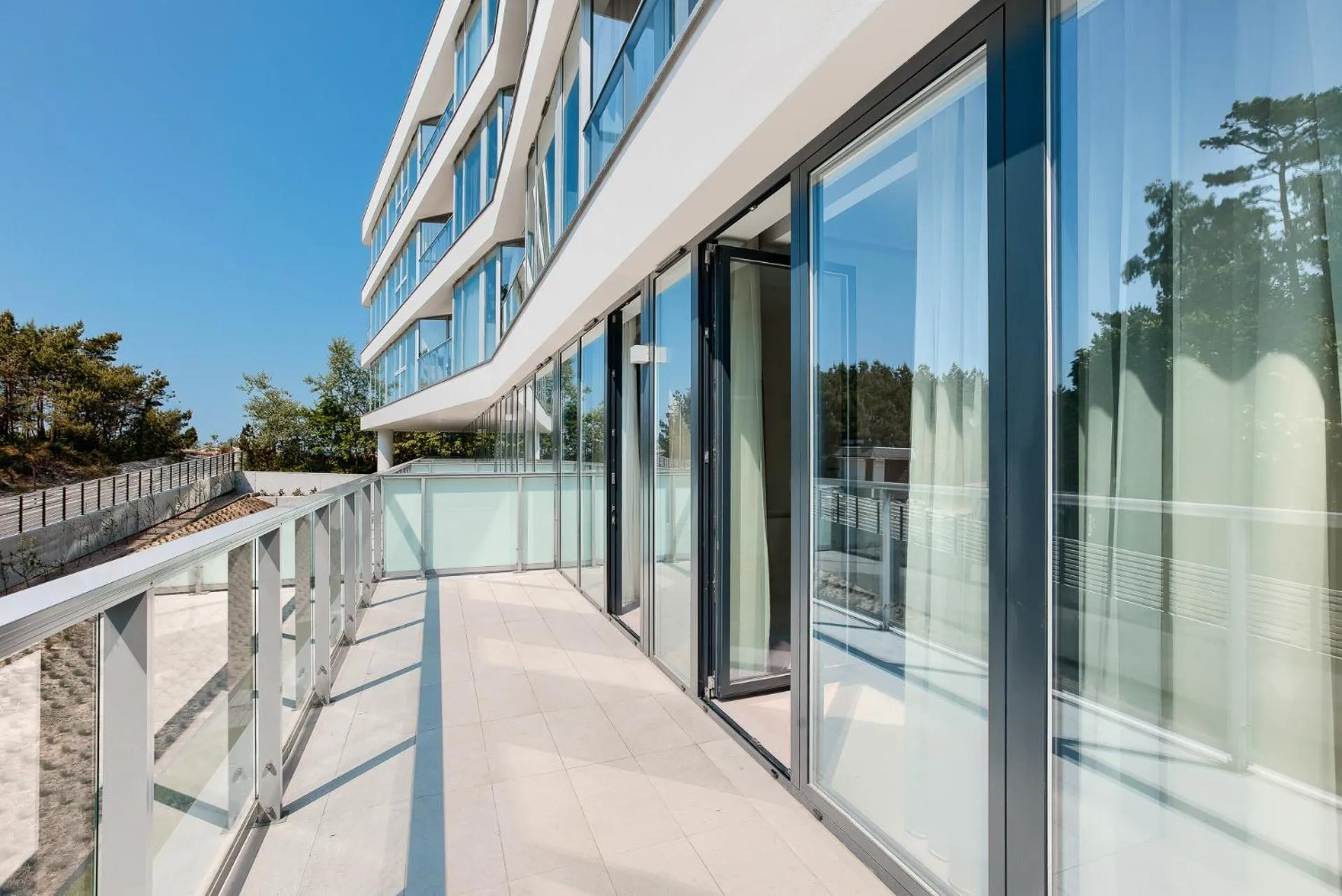 Patio in Dune Resort Mielno - B