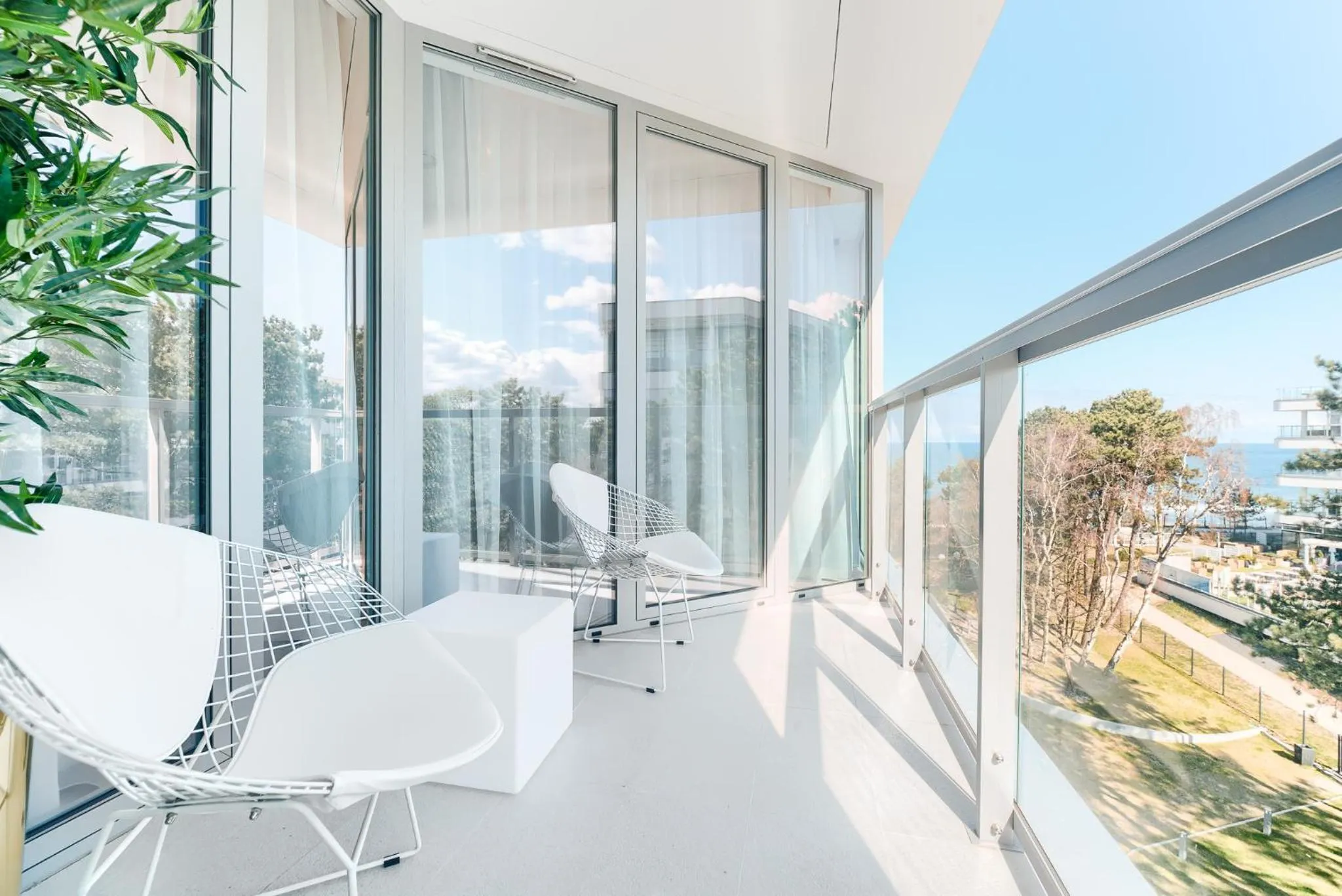 Patio in Dune Resort Mielno - B
