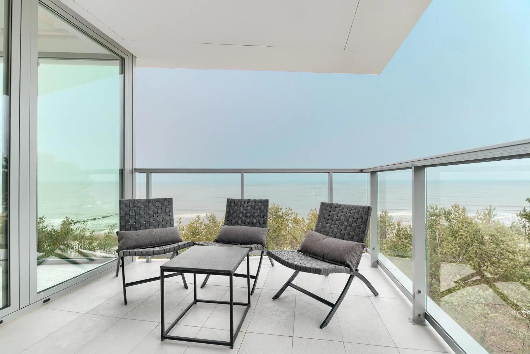 Patio in Dune Resort Mielno - B