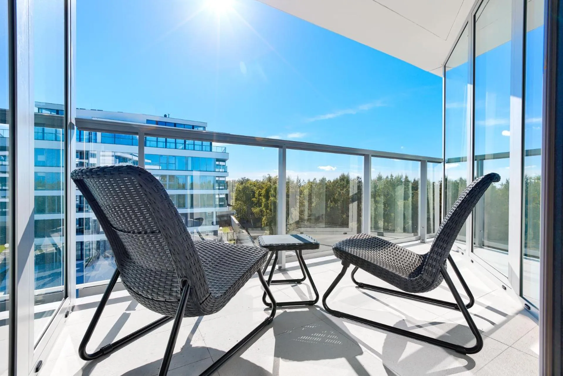 Patio in Dune Resort Mielno - B