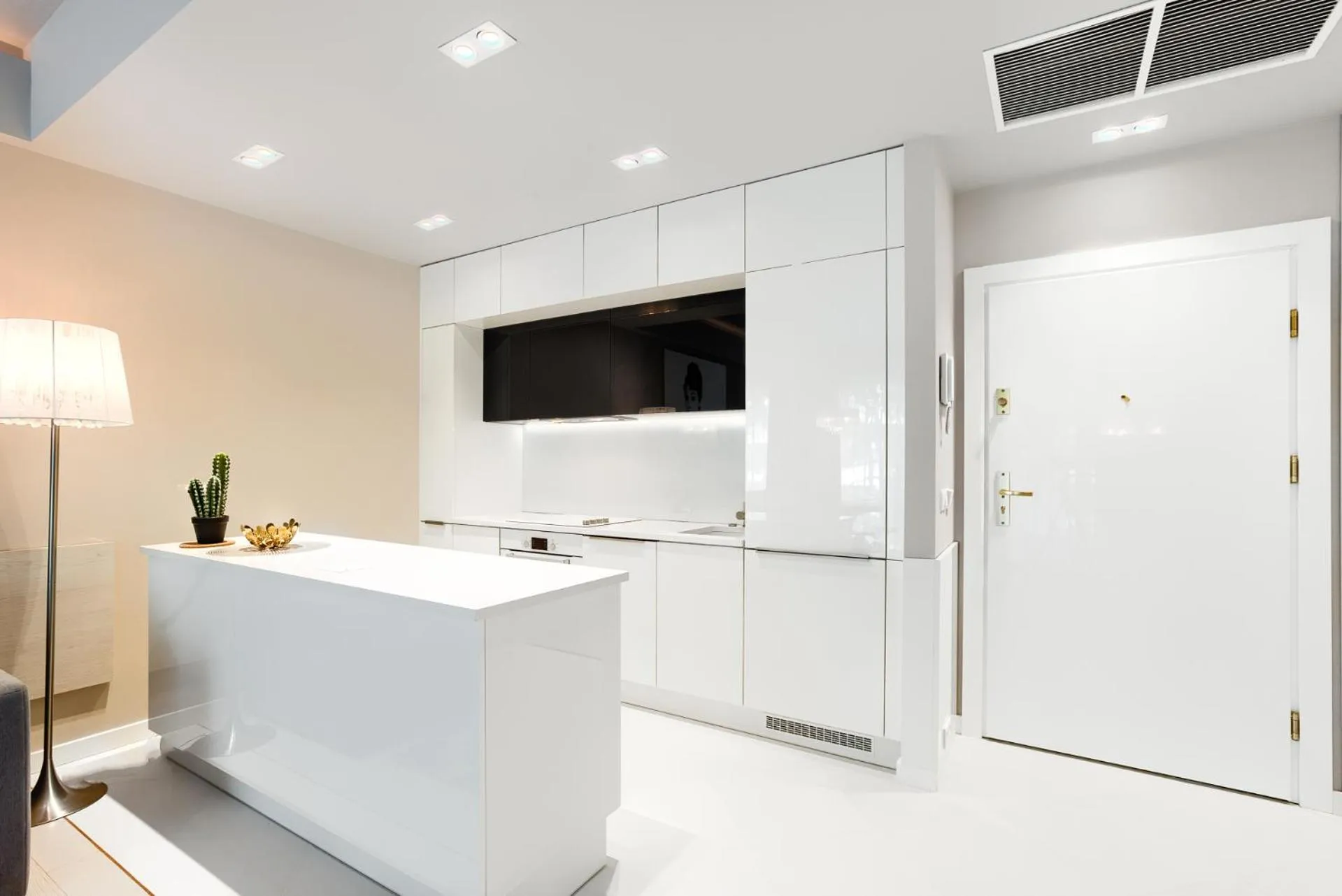 Kitchen or kitchenette in Dune Resort Mielno - B