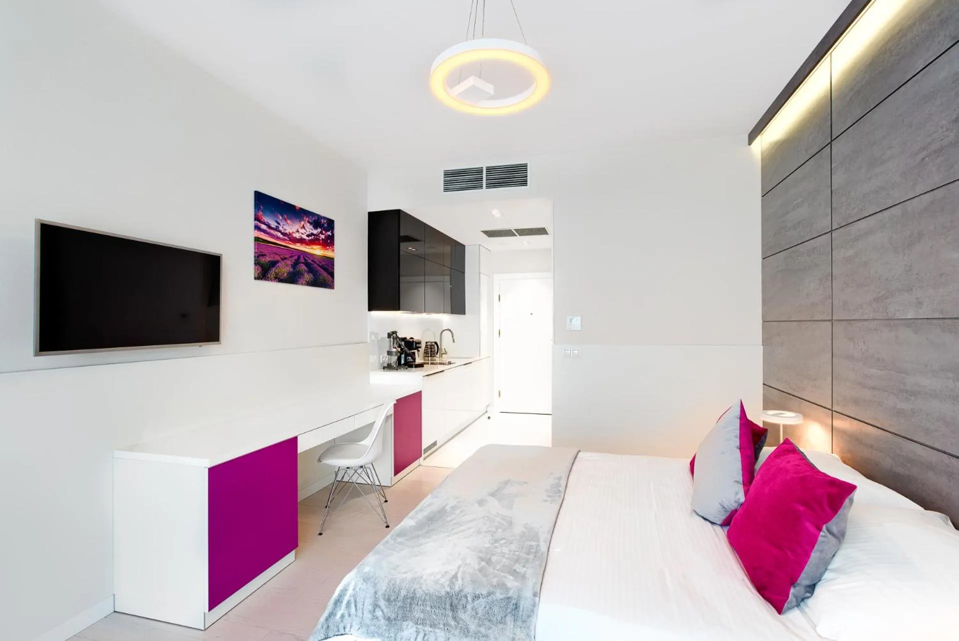 Communal lounge/ TV room, Bed in Dune Resort Mielno - B